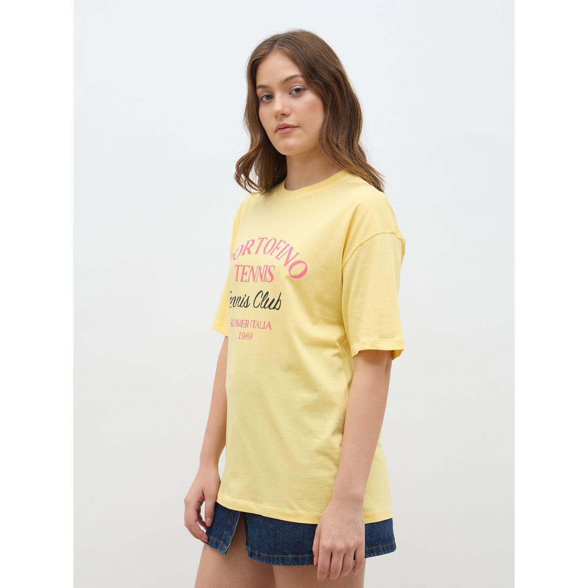 Styli Slogan Print Oversized T-Shirt-women-clothing-tshirts-image-3
