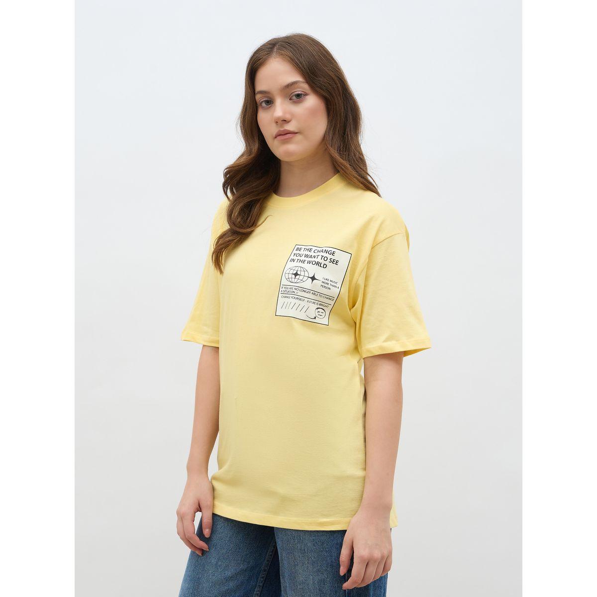 تيشيرت فضفاض مطبع بطبعة جرافيك-women-clothing-tshirts-image-3