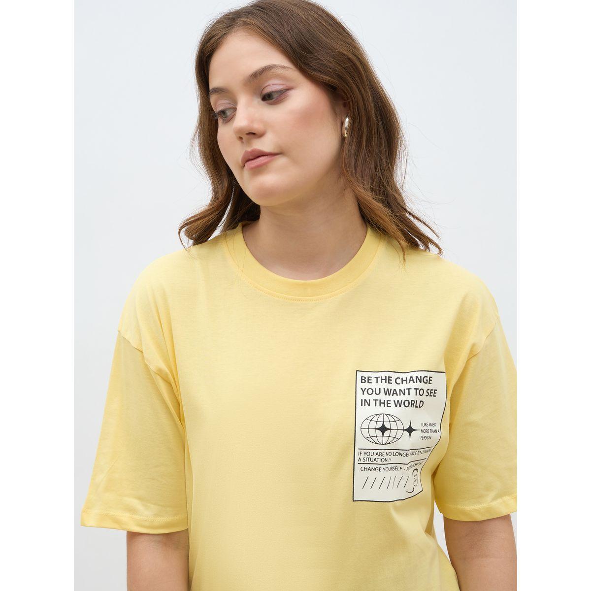 تيشيرت فضفاض مطبع بطبعة جرافيك-women-clothing-tshirts-image-4