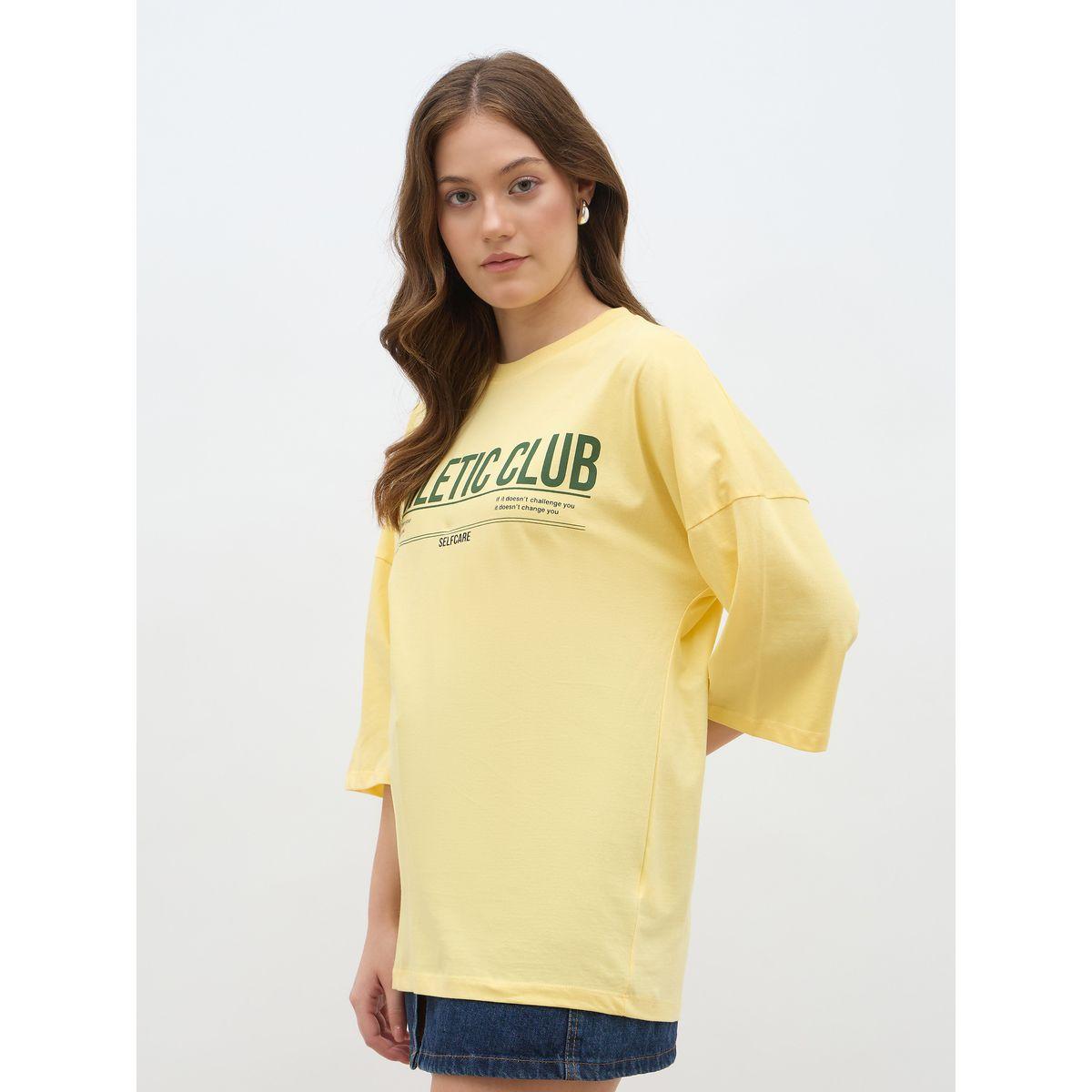 Styli Slogan Print Oversized T-Shirt-women-clothing-tshirts-image-3