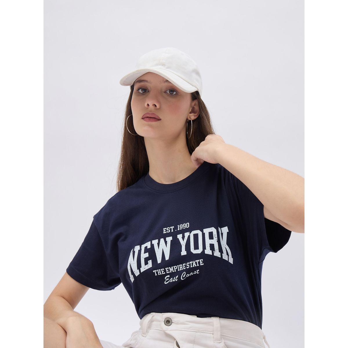 Styli New York Print Round Neck T-Shirt-women-clothing-tshirts-image-6