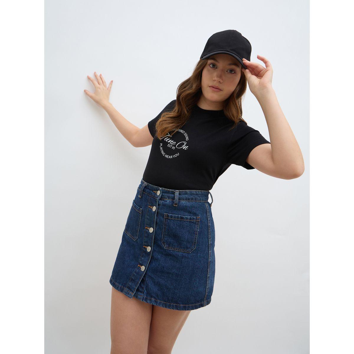 Styli Slogan Print Regular Fit T-Shirt-women-clothing-tshirts-image-6