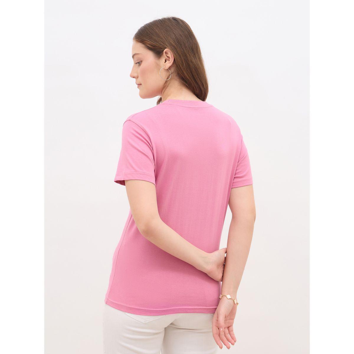 Styli Slogan Print Regular Fit T-Shirt-women-clothing-tshirts-image-5