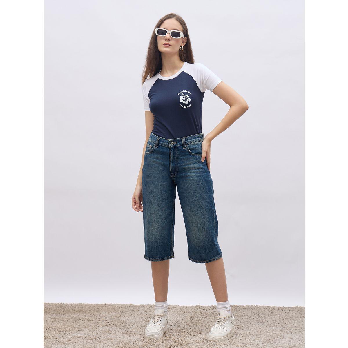 Styli Reglan Sleeve Graphic Print Regular Fit T-Shirt-women-clothing-tshirts-image-1