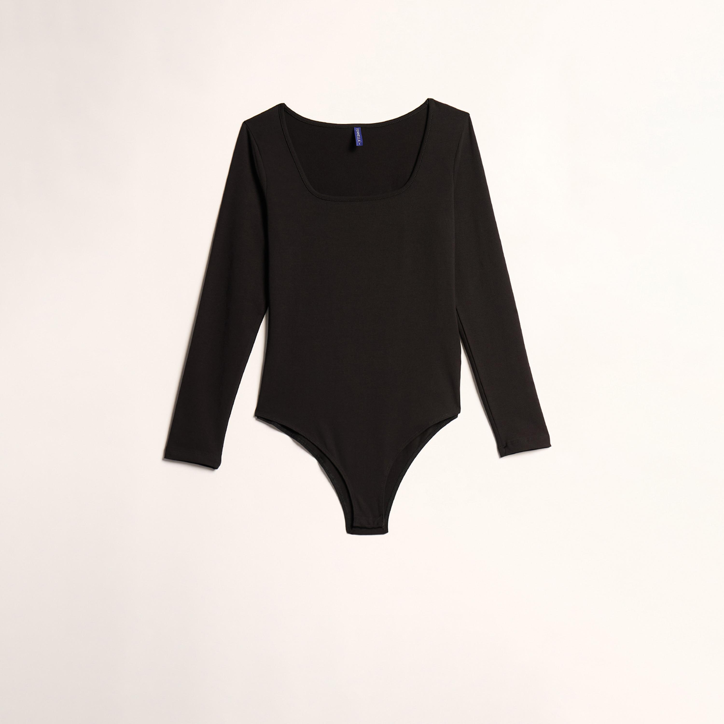 فيميلا × ستايلي - بدلة جسم محبوكة باللون الأسود-women-clothing-lingerie-corsets-image-7