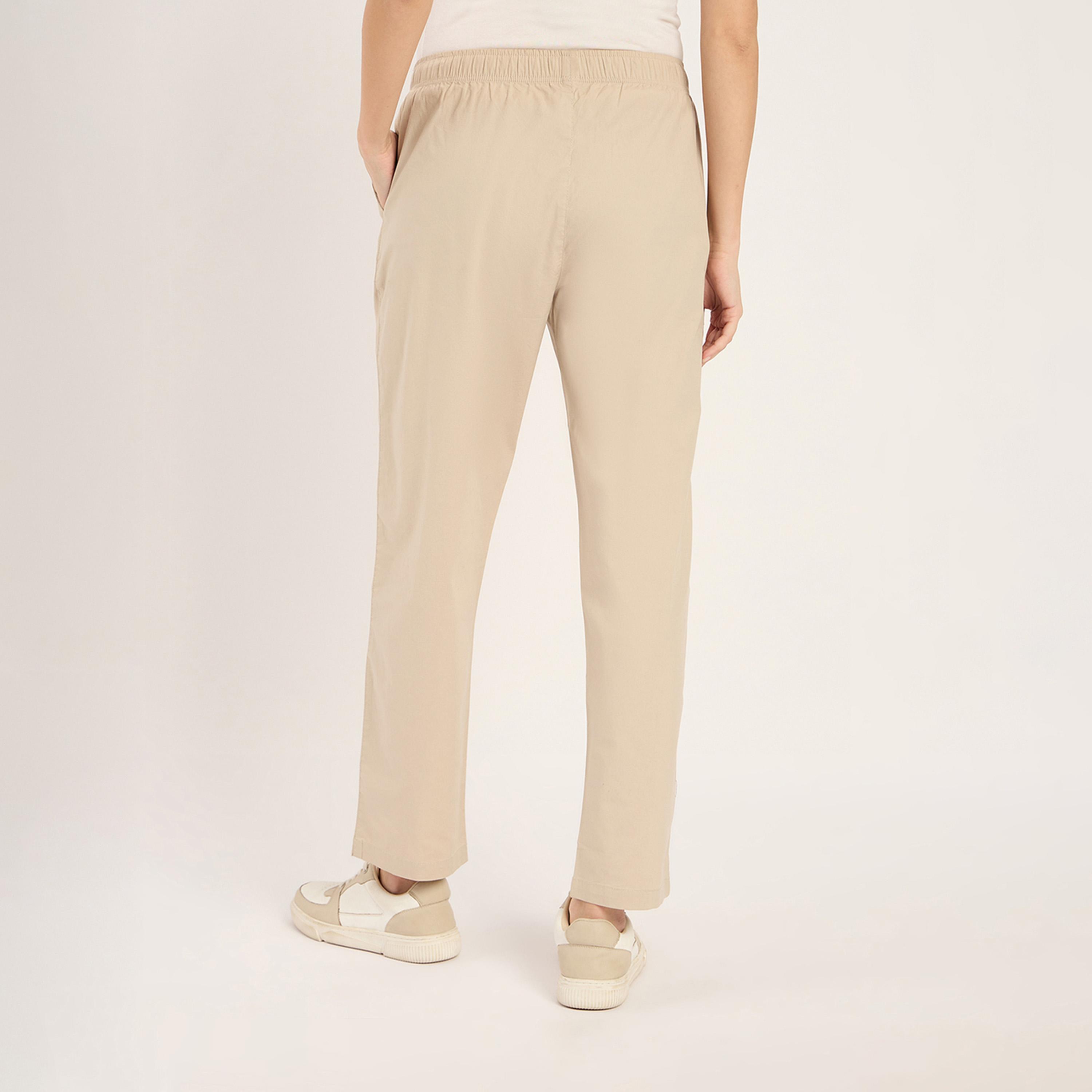 فيميلا × ستايلي - بنطال مستقيم باللون البيج-women-clothing-bottoms-trousers-image-3