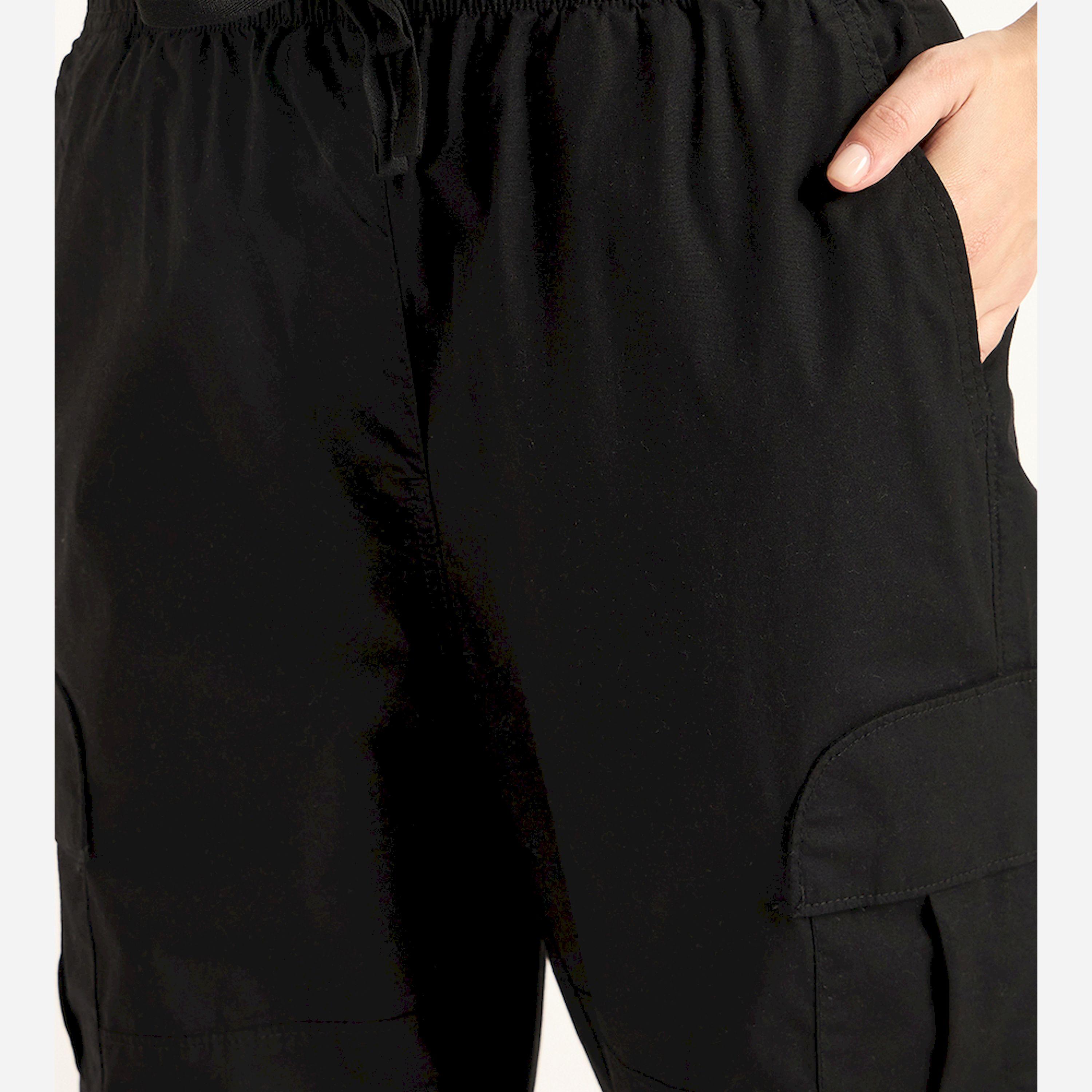 فيميلا × ستايلي - بنطال كارغو أسود-women-clothing-bottoms-trousers-image-5