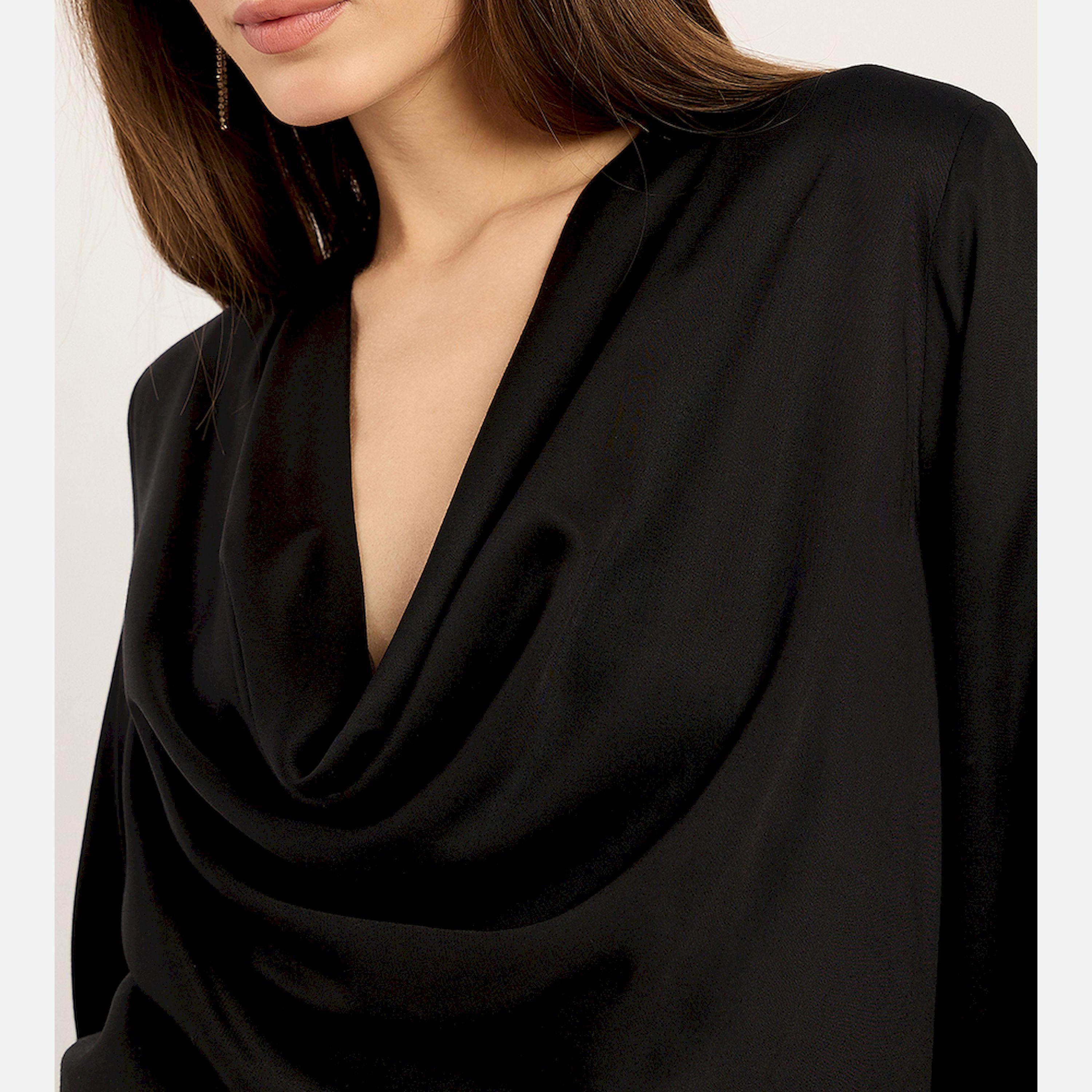 Femmella X Styli Black Cowl Asymmetrical Top-women-clothing-shirtsandblouses-blouses-image-6