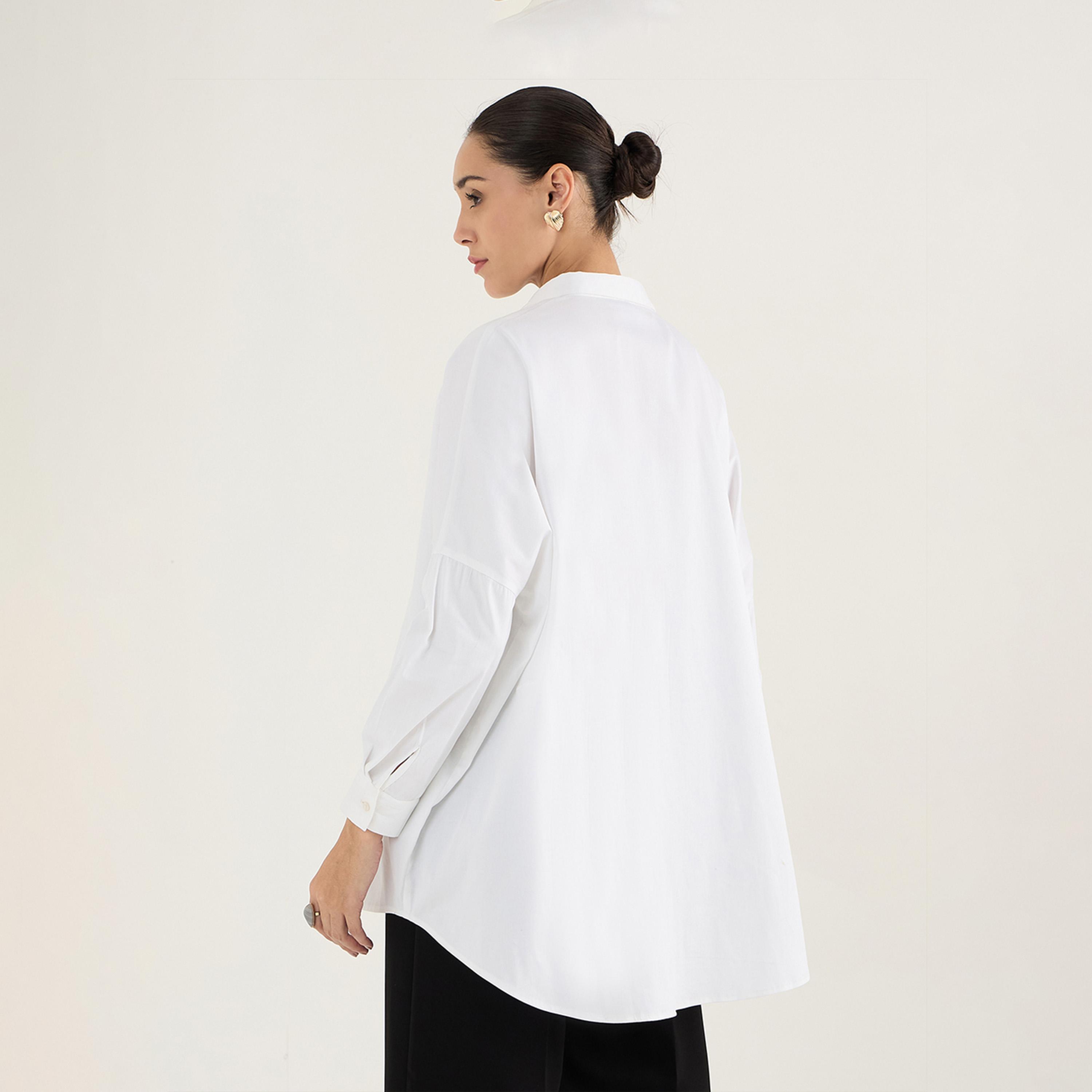 فيميلا × ستايلي - قميص قطني كبير الحجم باللون الأبيض-women-clothing-shirtsandblouses-shirts-image-2
