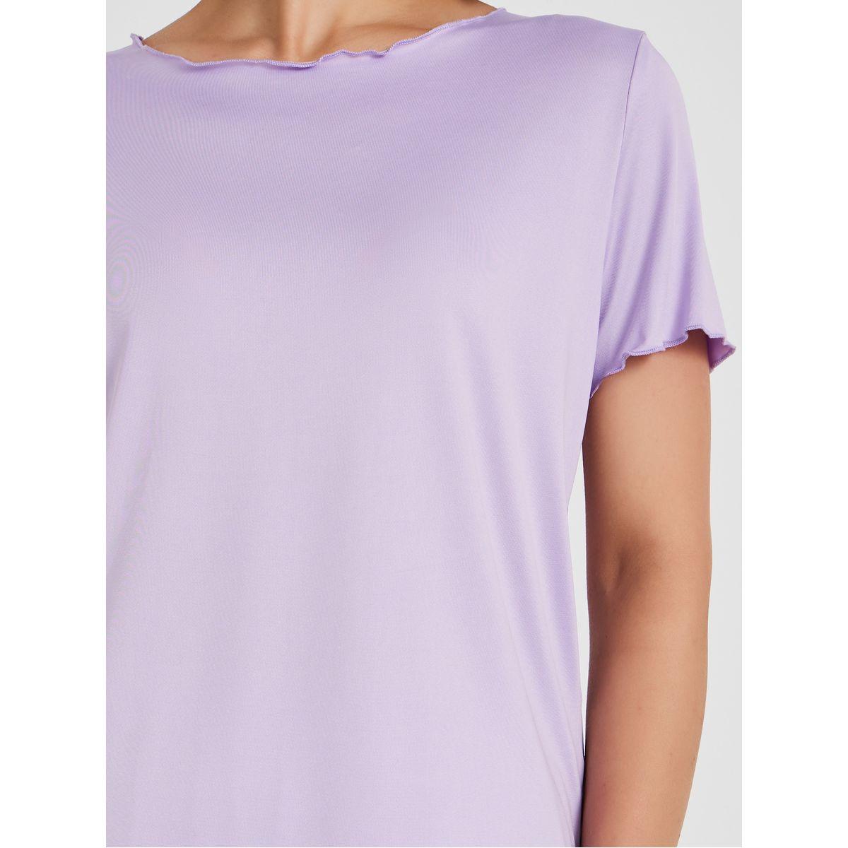 طقم بيجاما من بنطال وتيشيرت بأكمام قصيرة-women-clothing-nightwear-pyjamas-longsets-image-3