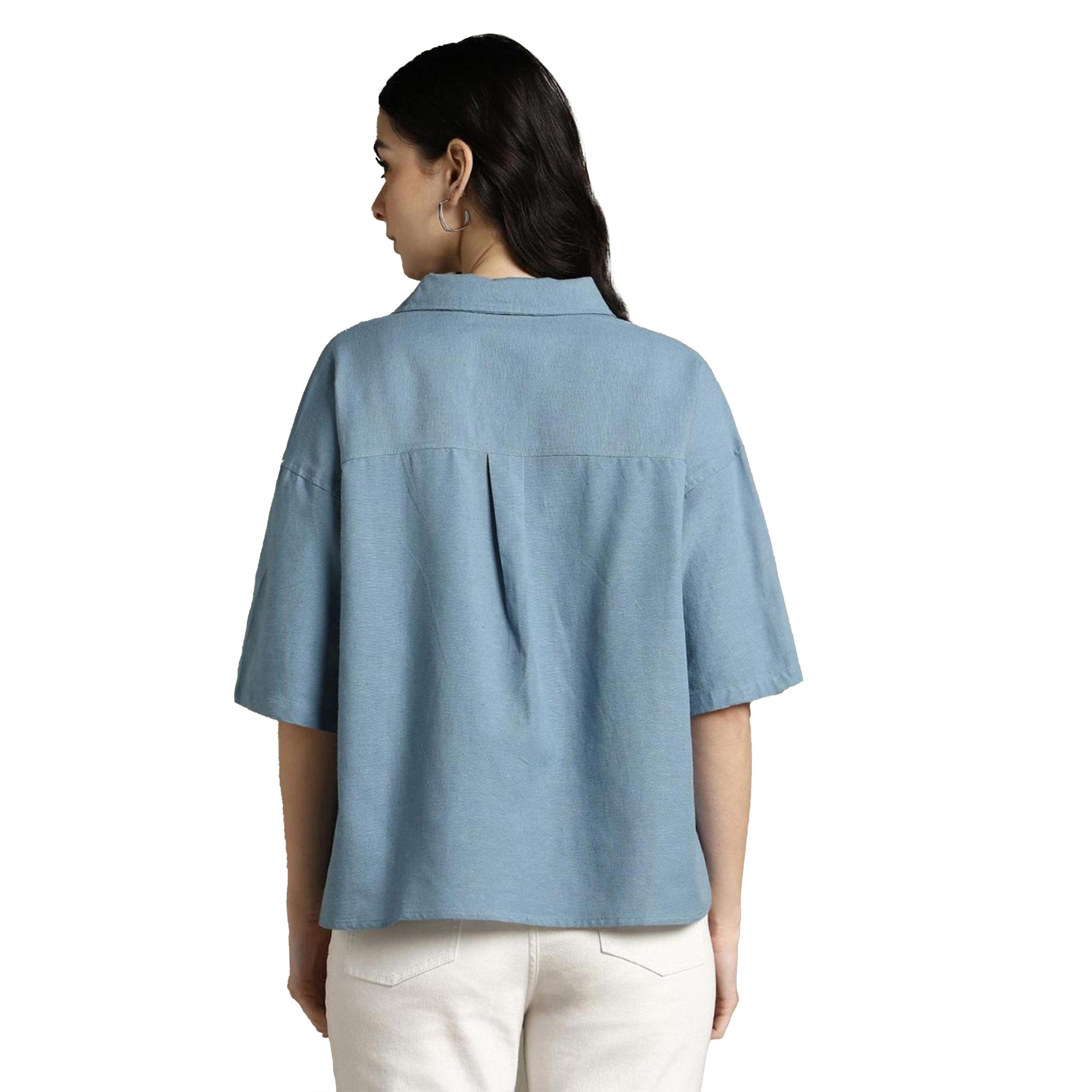 Dennis Lingo X Styli Plain Oversized Shirt-women-clothing-shirtsandblouses-shirts-image-3