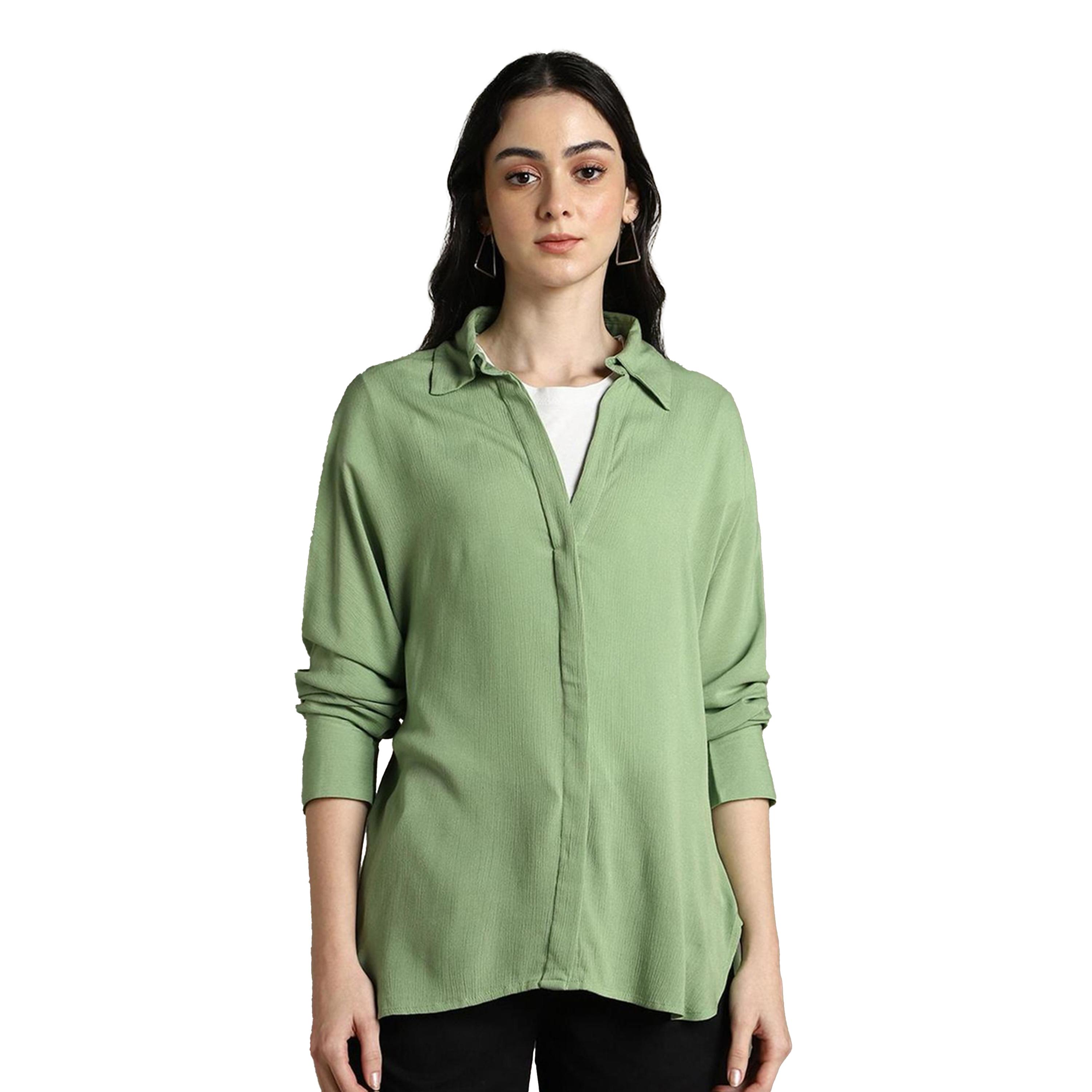 Dennis Lingo X Styli Long Sleeve Casual Oversized Shirt-women-clothing-shirtsandblouses-shirts-image-6