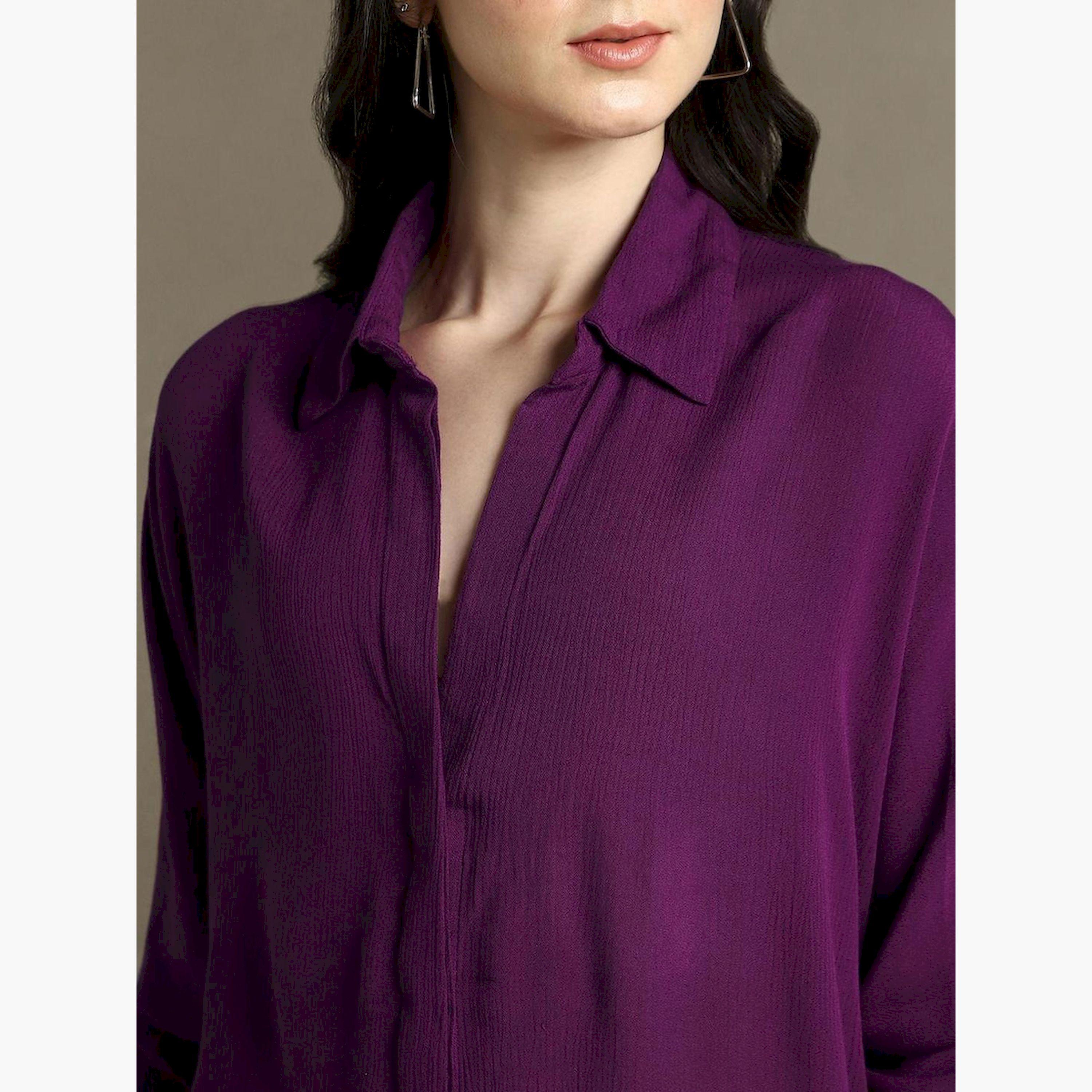 Dennis Lingo X Styli Spread Collar Oversized Casual Shirt-women-clothing-shirtsandblouses-shirts-image-4