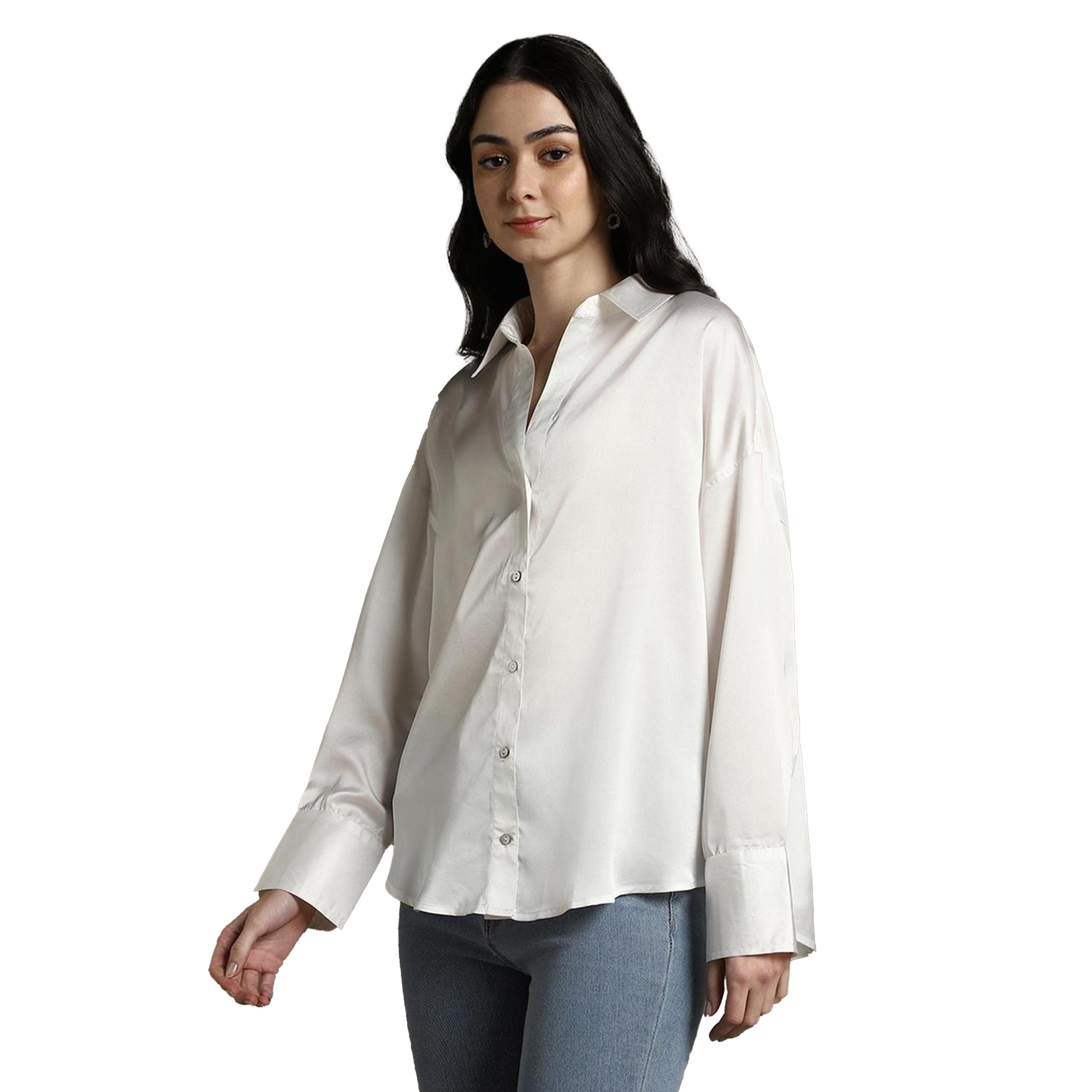 Dennis Lingo X Styli Satin Relaxed Fit Casual Shirt with Spread Collar-women-clothing-shirtsandblouses-shirts-image-2