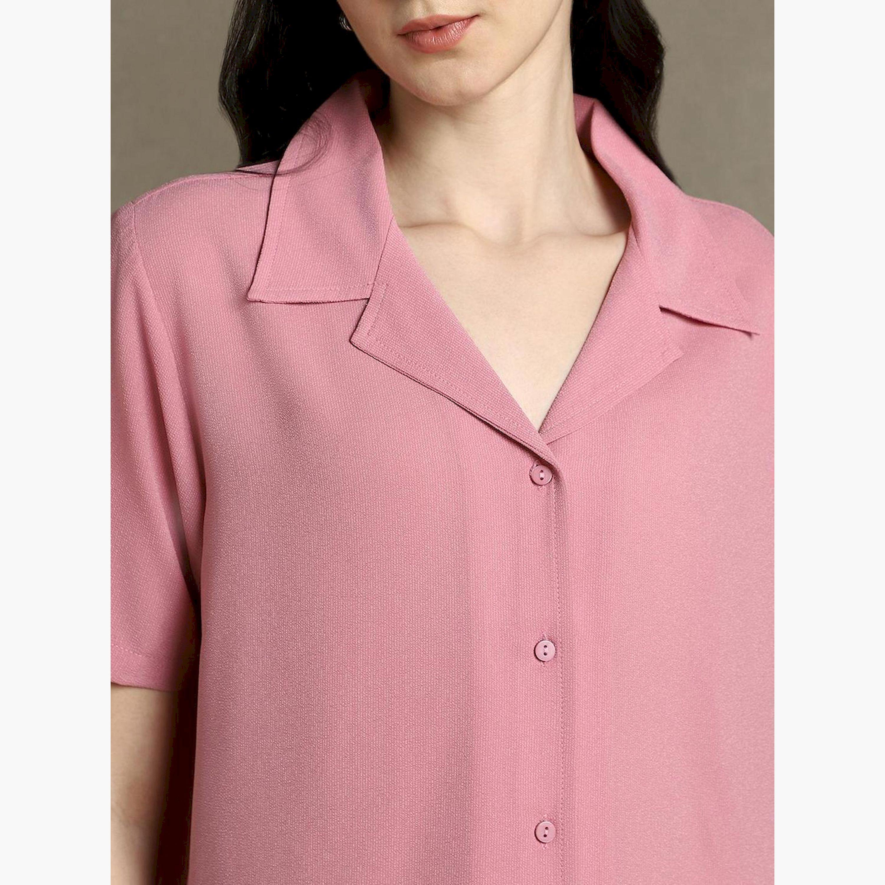 Dennis Lingo X Styli Cuban Collar Casual Shirt-women-clothing-shirtsandblouses-shirts-image-4