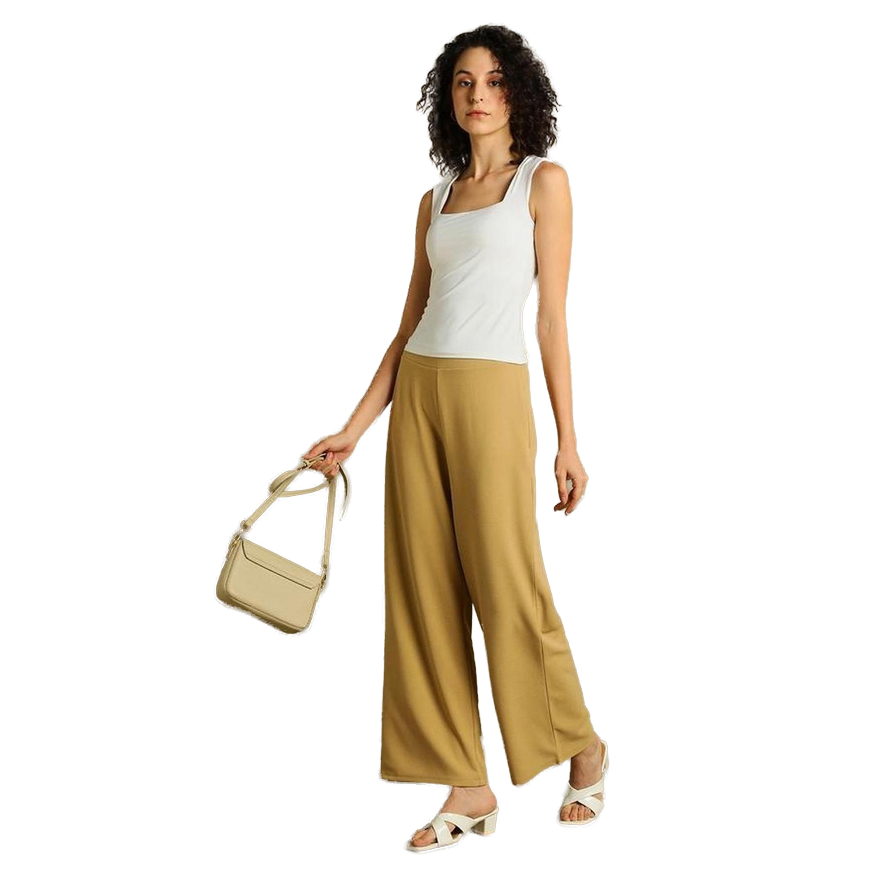 دينيس لينغو × ستايلي-  بنطال كاجوال مريح-women-clothing-bottoms-trousers-image-1