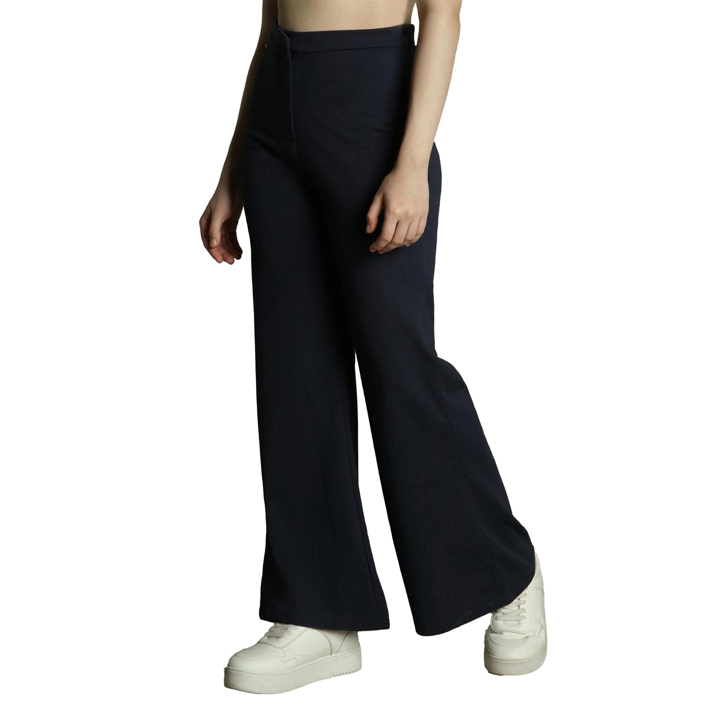دينيس لينغو × ستايلي-  بنطال واسع متوسط ​​الارتفاع-women-clothing-bottoms-trousers-image-2