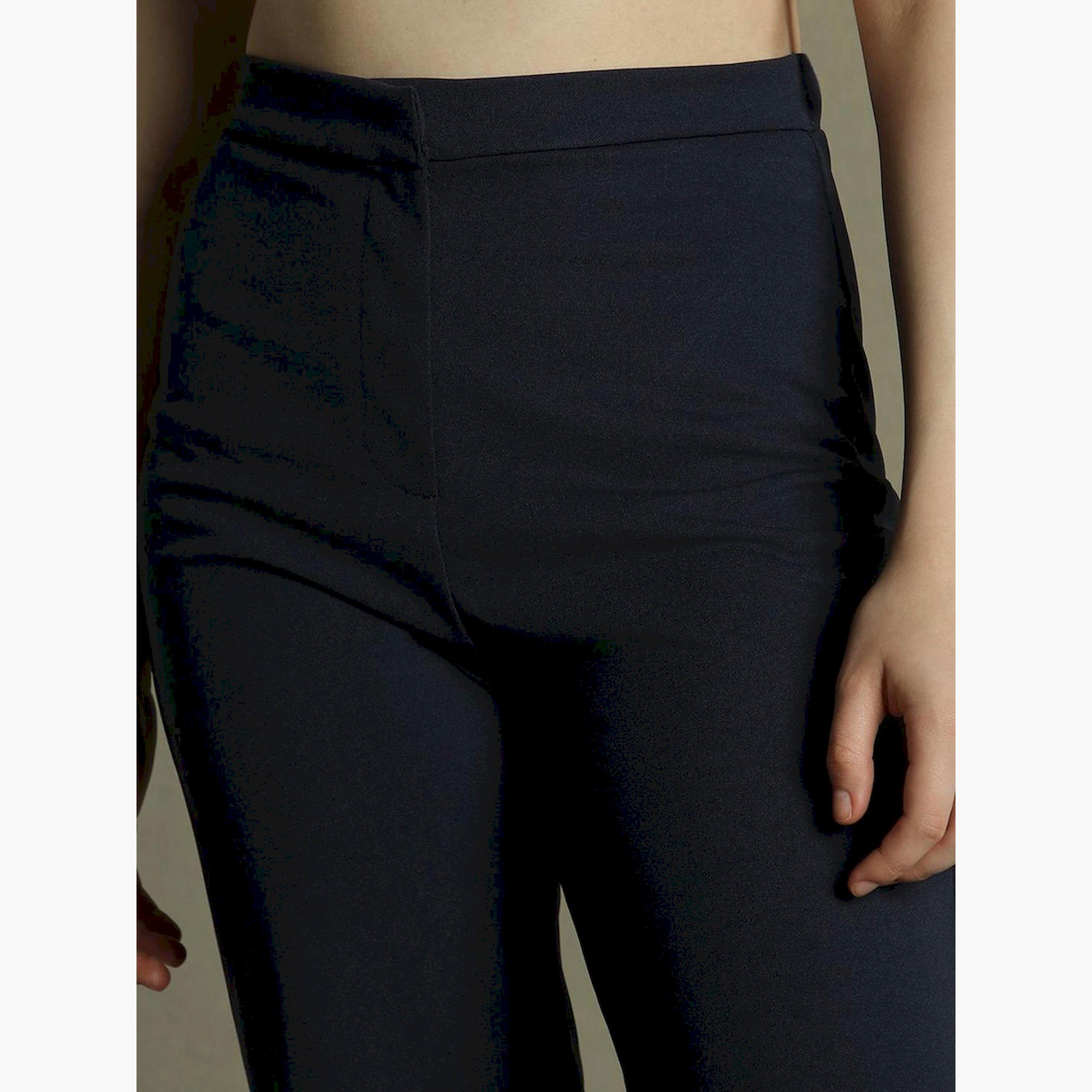 دينيس لينغو × ستايلي-  بنطال واسع متوسط ​​الارتفاع-women-clothing-bottoms-trousers-image-4