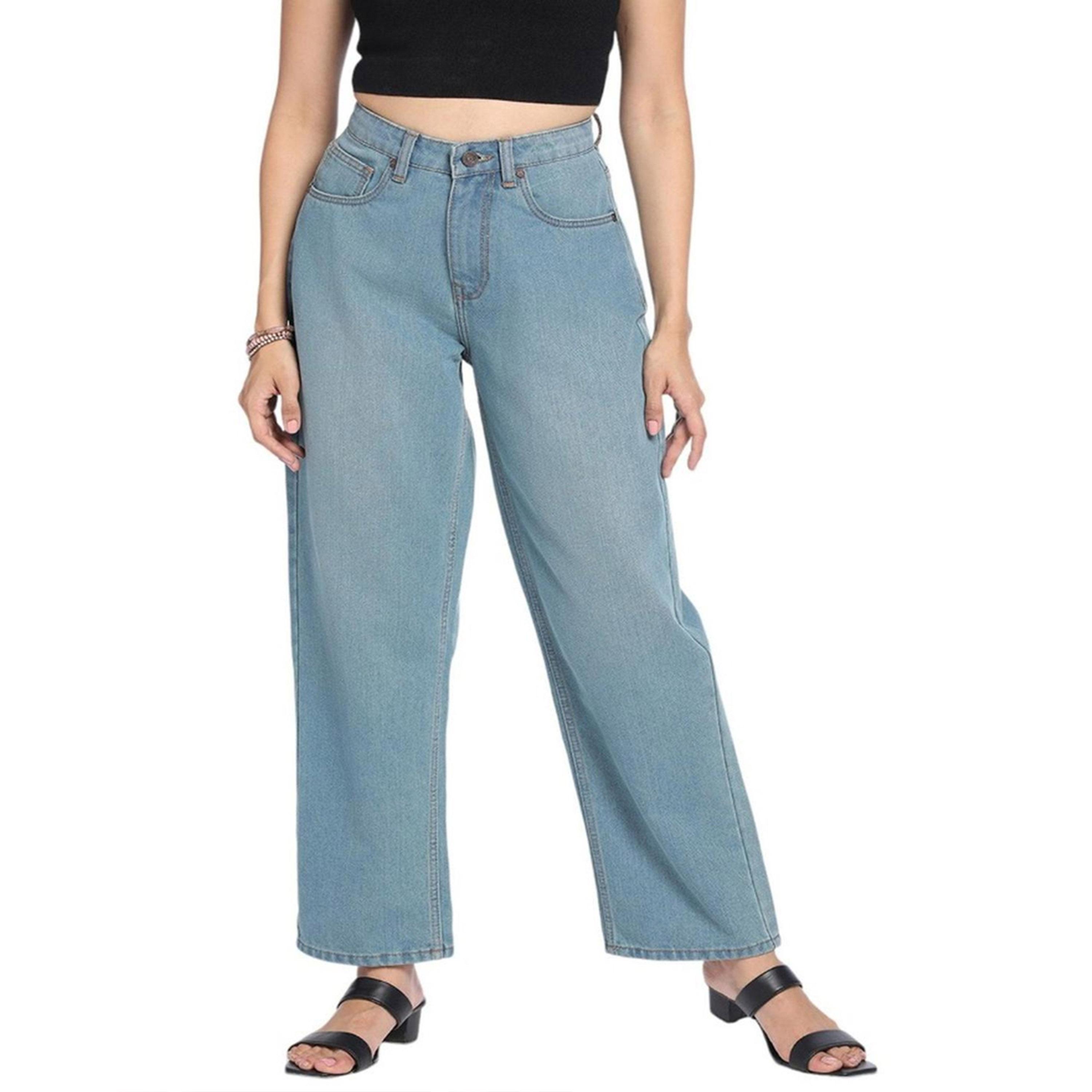 Dennis Lingo X Styli DL Woman Relaxed Fit High-Rise Clean Look Stretchable Jeans-women-clothing-bottoms-jeans-image-5