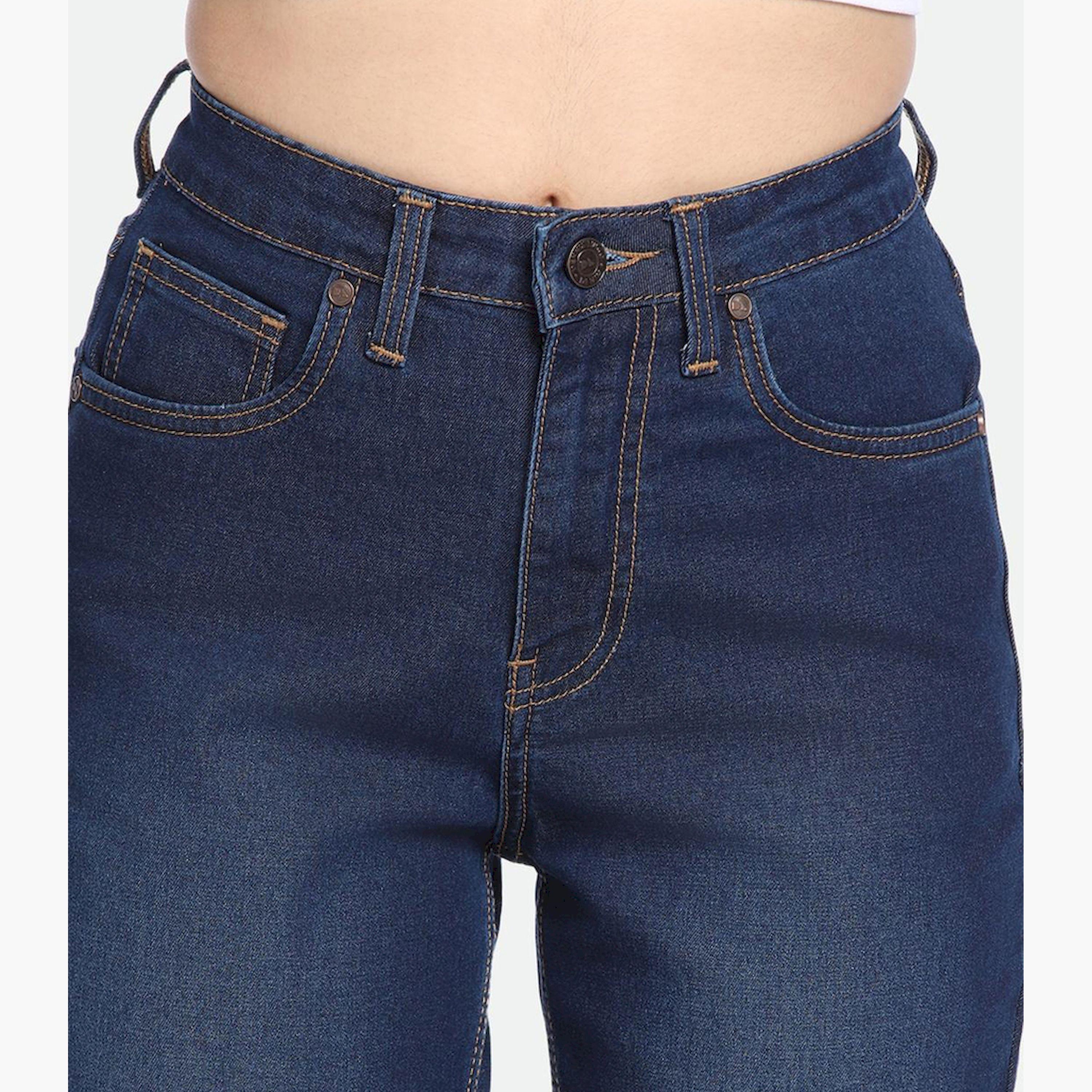 Dennis Lingo X Styli DL Woman Bootcut High-Rise Light Fade Stretchable Jeans-women-clothing-bottoms-jeans-image-5
