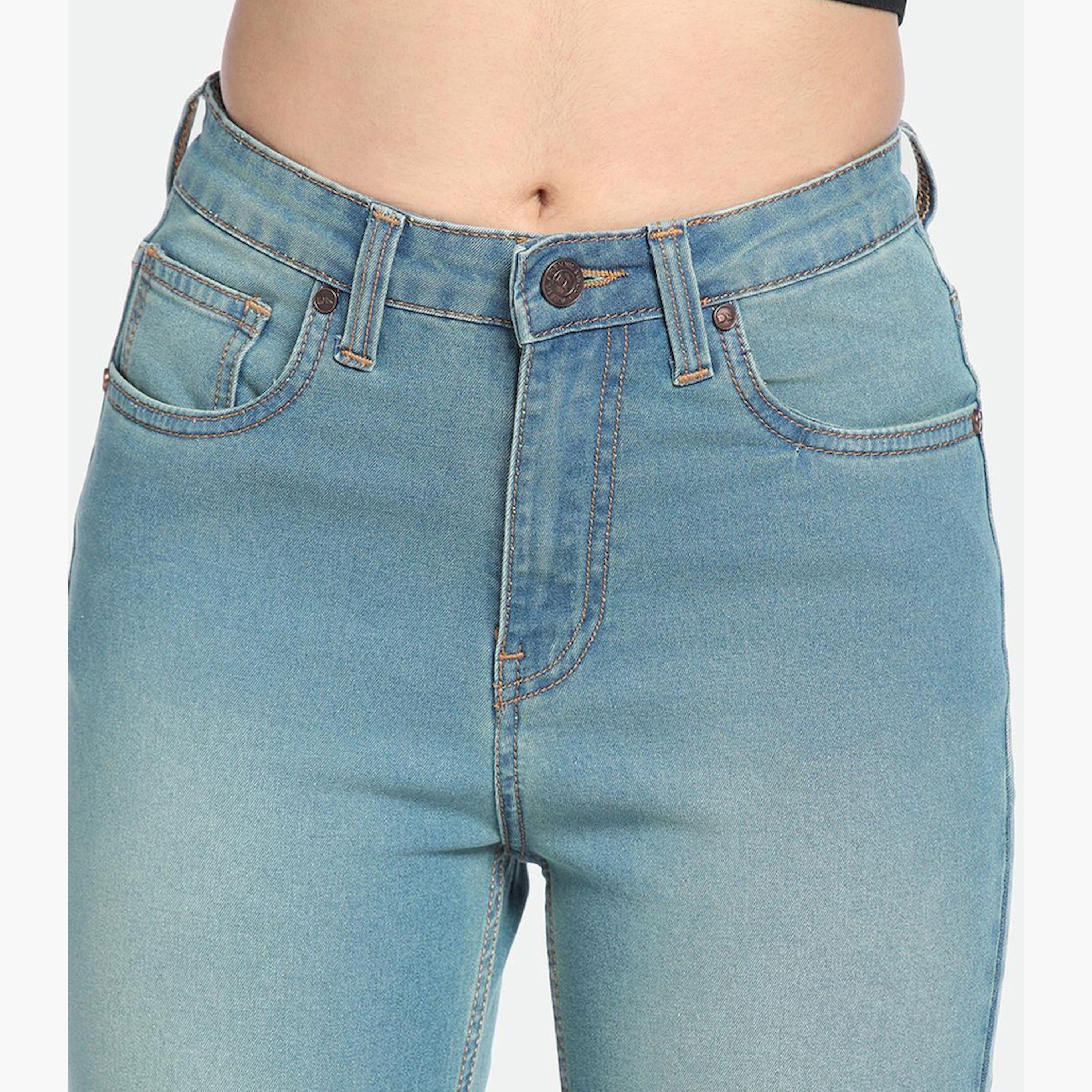 Dennis Lingo X Styli DL Woman Bootcut High-Rise Clean Look Light Fade Stretchable Jeans-women-clothing-bottoms-jeans-image-5