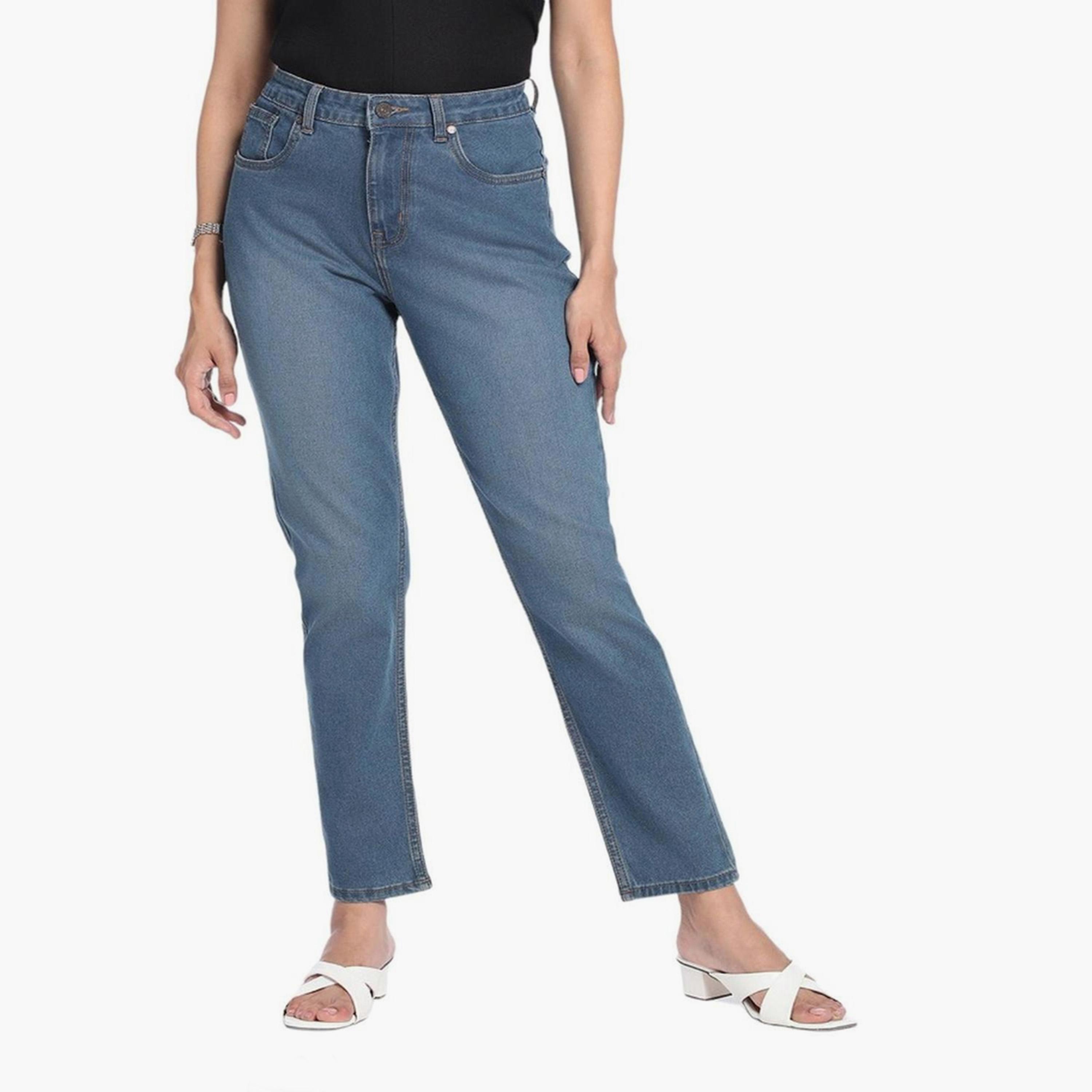 Dennis Lingo X Styli DL Woman Slim Fit High-Rise Light Fade Stretchable Jeans-women-clothing-bottoms-jeans-image-5