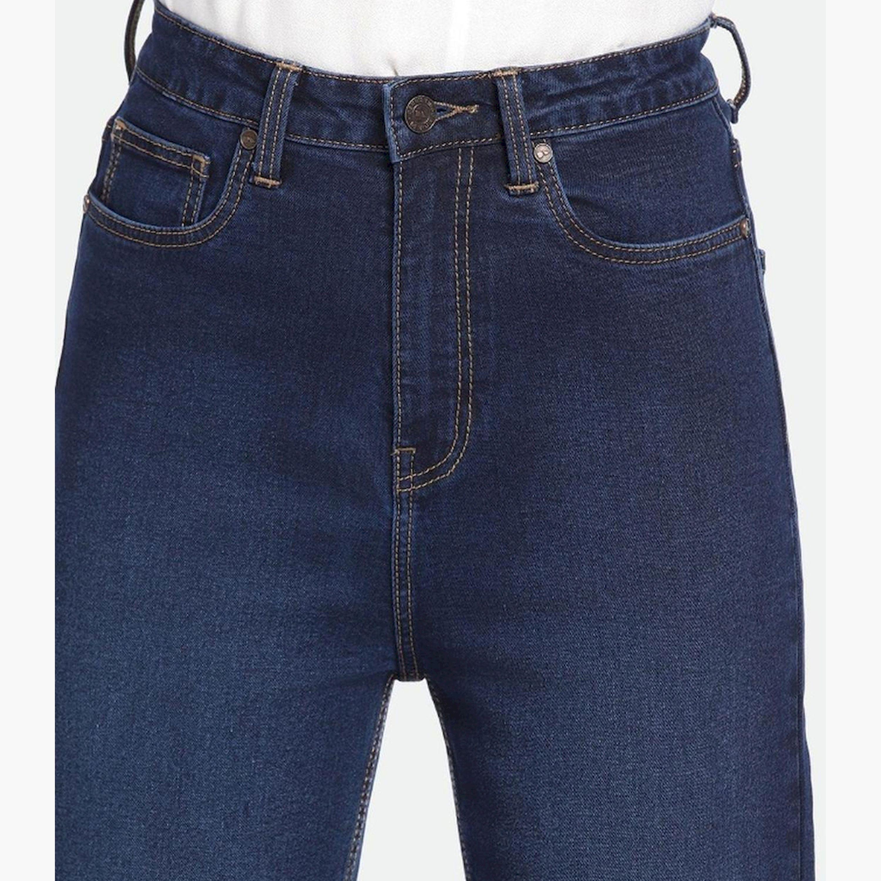 دينيس لينغو× ستايلي-  بنطال جينز للنساء ذو قصة مستقيمة وخفيف الوزن وقابل للتمدد-women-clothing-bottoms-jeans-image-2
