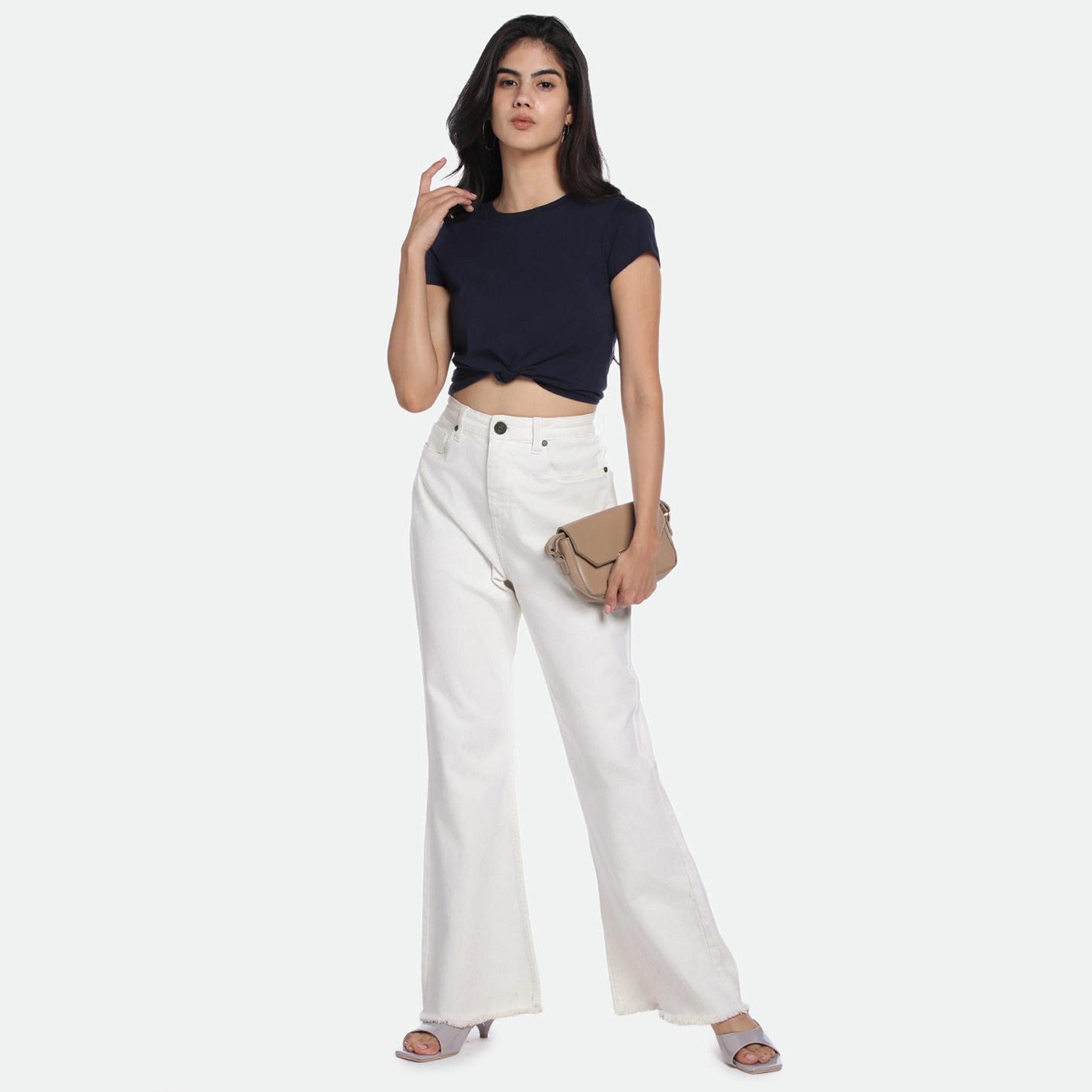 Dennis Lingo X Styli DL Woman Bootcut High-Rise Clean Look Stretchable Jeans-women-clothing-bottoms-jeans-image-6