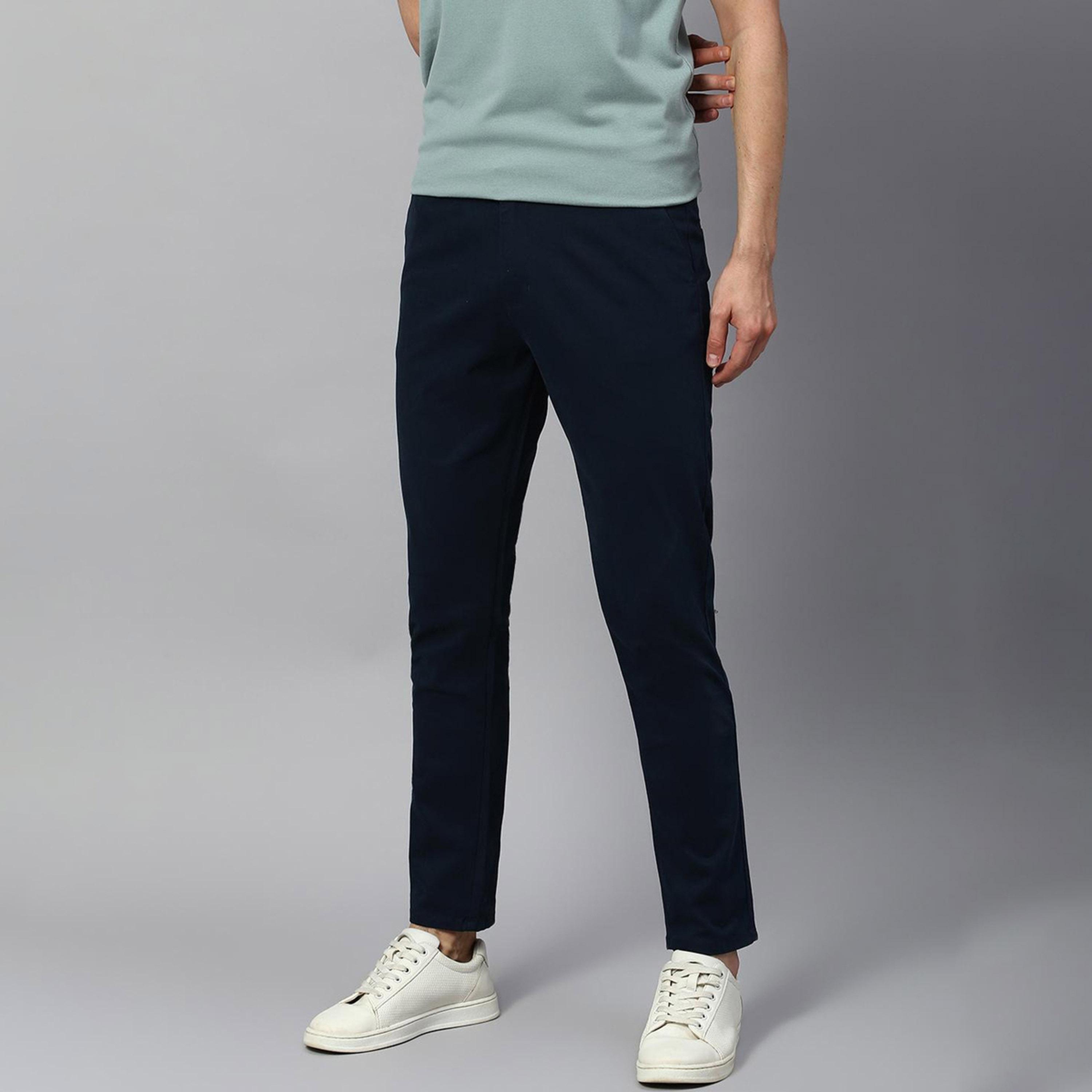 Dennis Lingo X Styli Royal Blue Chinos Trousers-men-clothing-bottoms-trousersandchinos-trousers-image-2