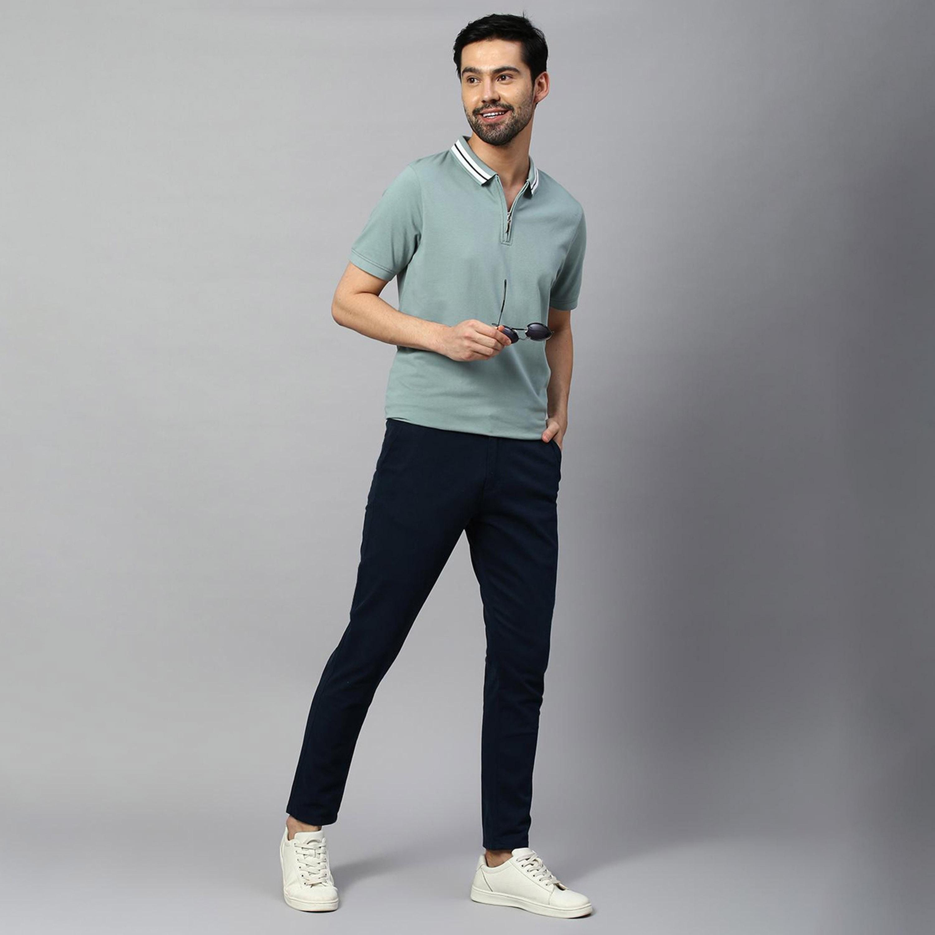 دينيس لينغو× ستايلي-  بنطال تشينو باللون الأزرق الملكي-men-clothing-bottoms-trousersandchinos-trousers-image-4