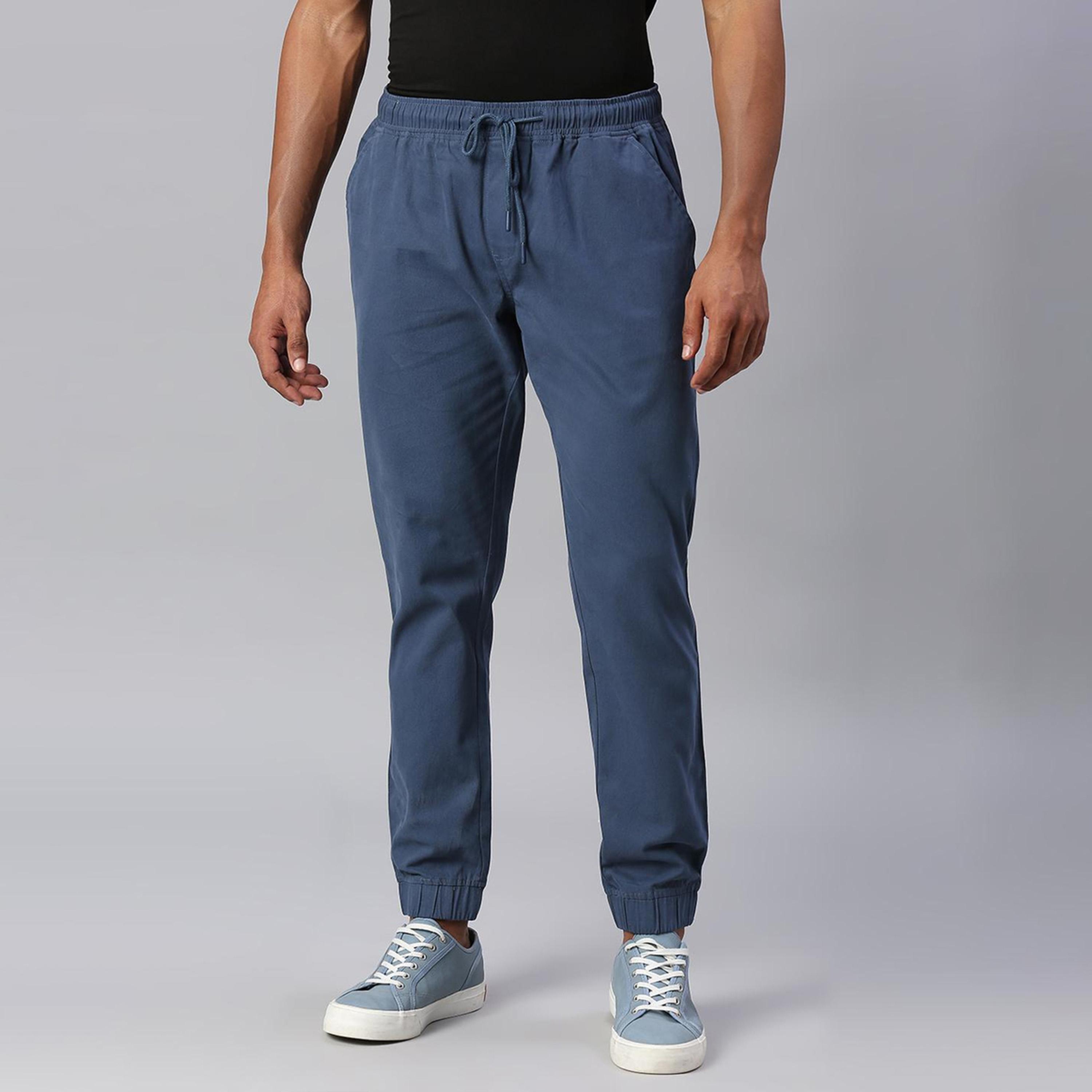 دينيس لينغو× ستايلي-  بنطال رياضي قطن بقصّة مدببة-men-clothing-bottoms-joggers-image-1
