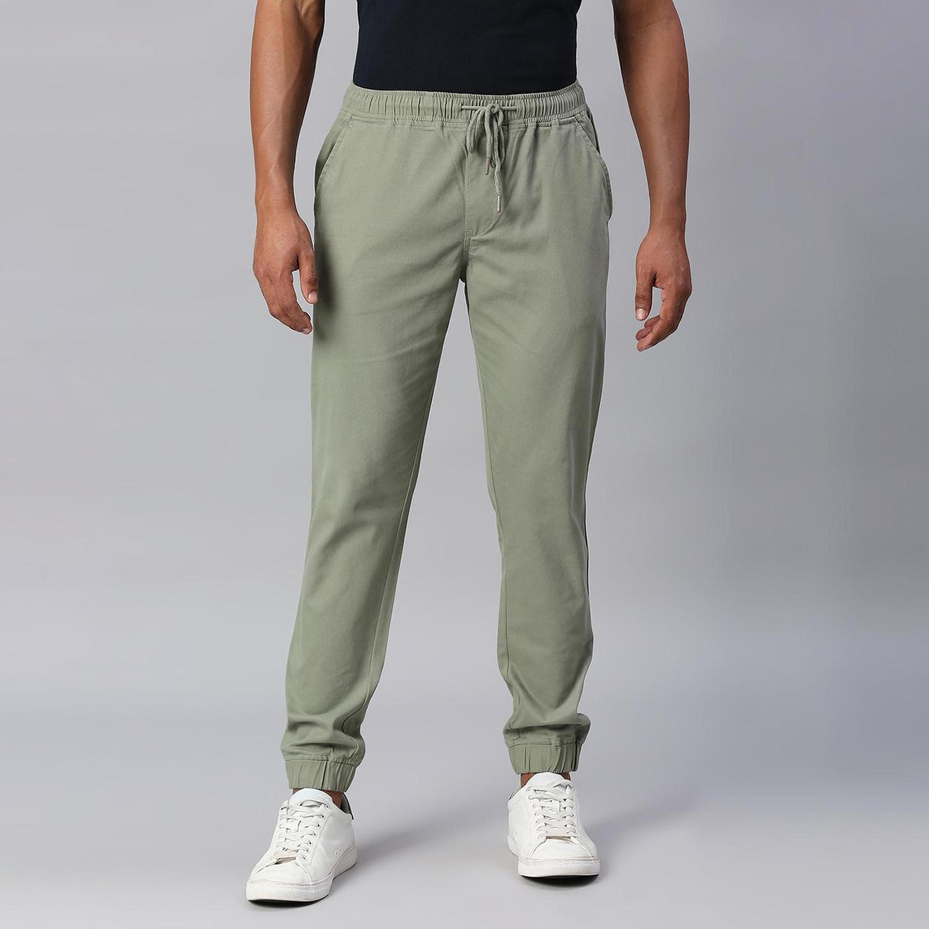 دينيس لينغو× ستايلي-  بنطال رياضي قطن بقصّة مدببة-men-clothing-bottoms-joggers-image-1