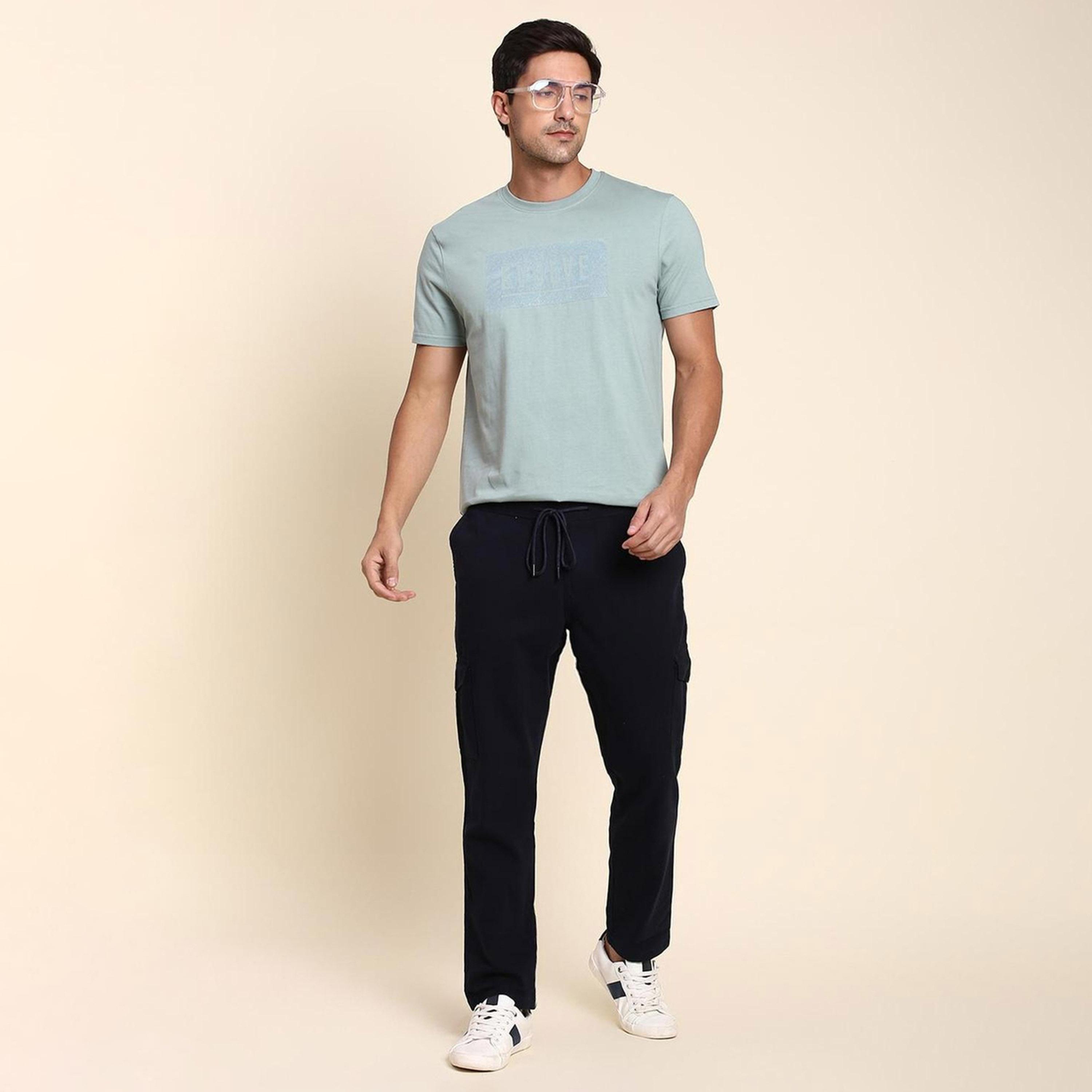 Dennis Lingo X Styli Mid Rise Plain Casual Cargos Trousers-men-clothing-bottoms-trousersandchinos-trousers-image-1
