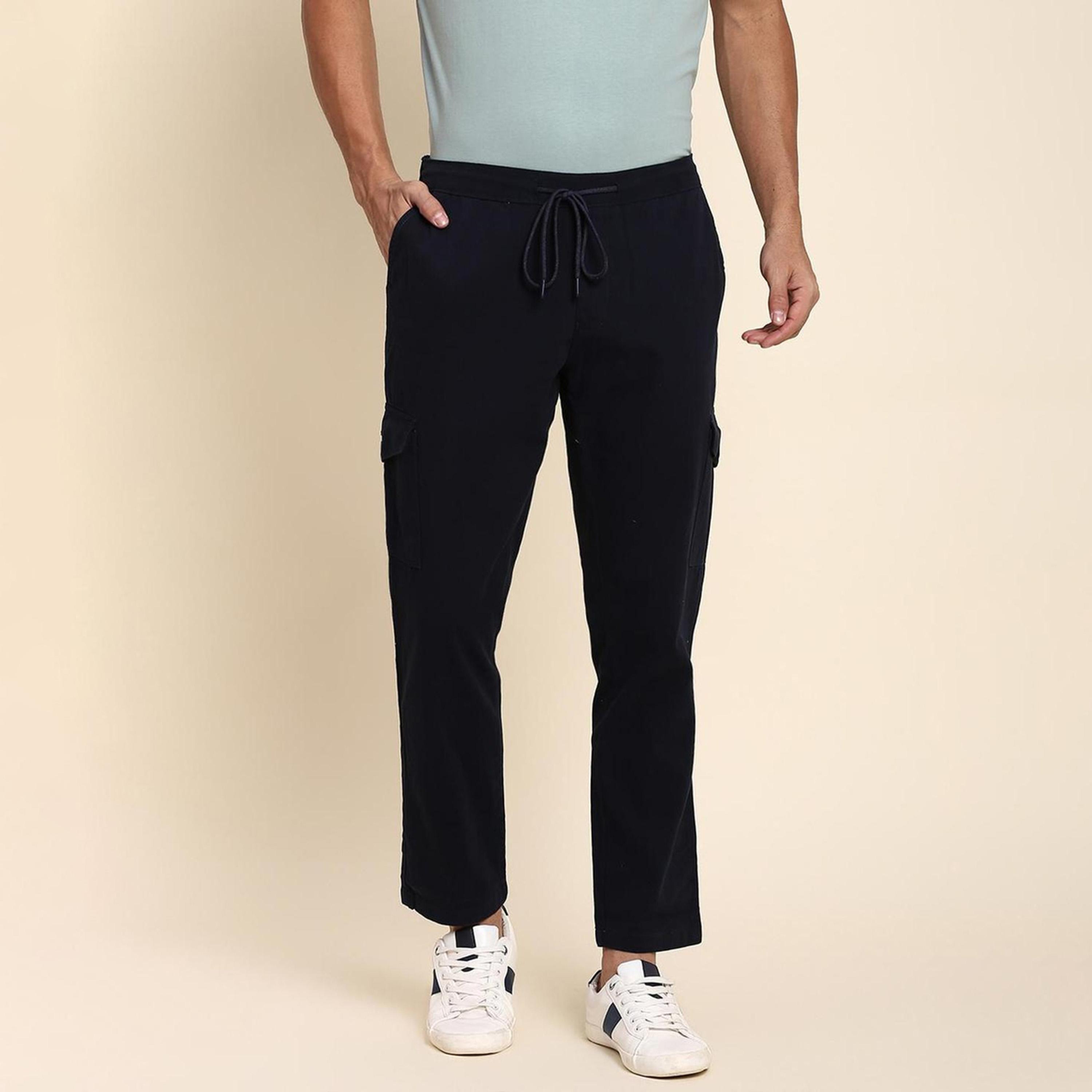 Dennis Lingo X Styli Mid Rise Plain Casual Cargos Trousers-men-clothing-bottoms-trousersandchinos-trousers-image-5