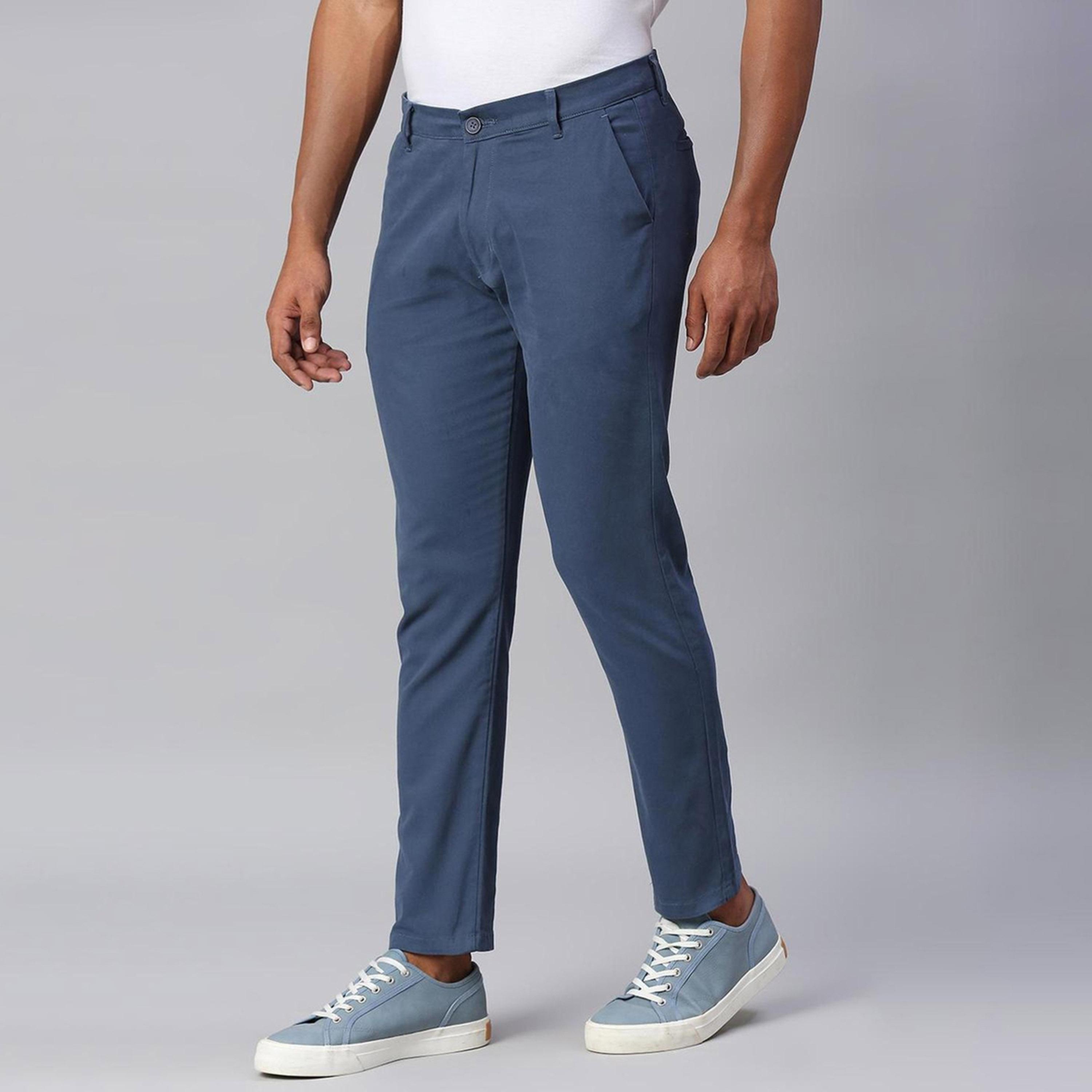 دينيس لينغو× ستايلي-  بنطال تشينو قطني مدبب-men-clothing-bottoms-trousersandchinos-trousers-image-3