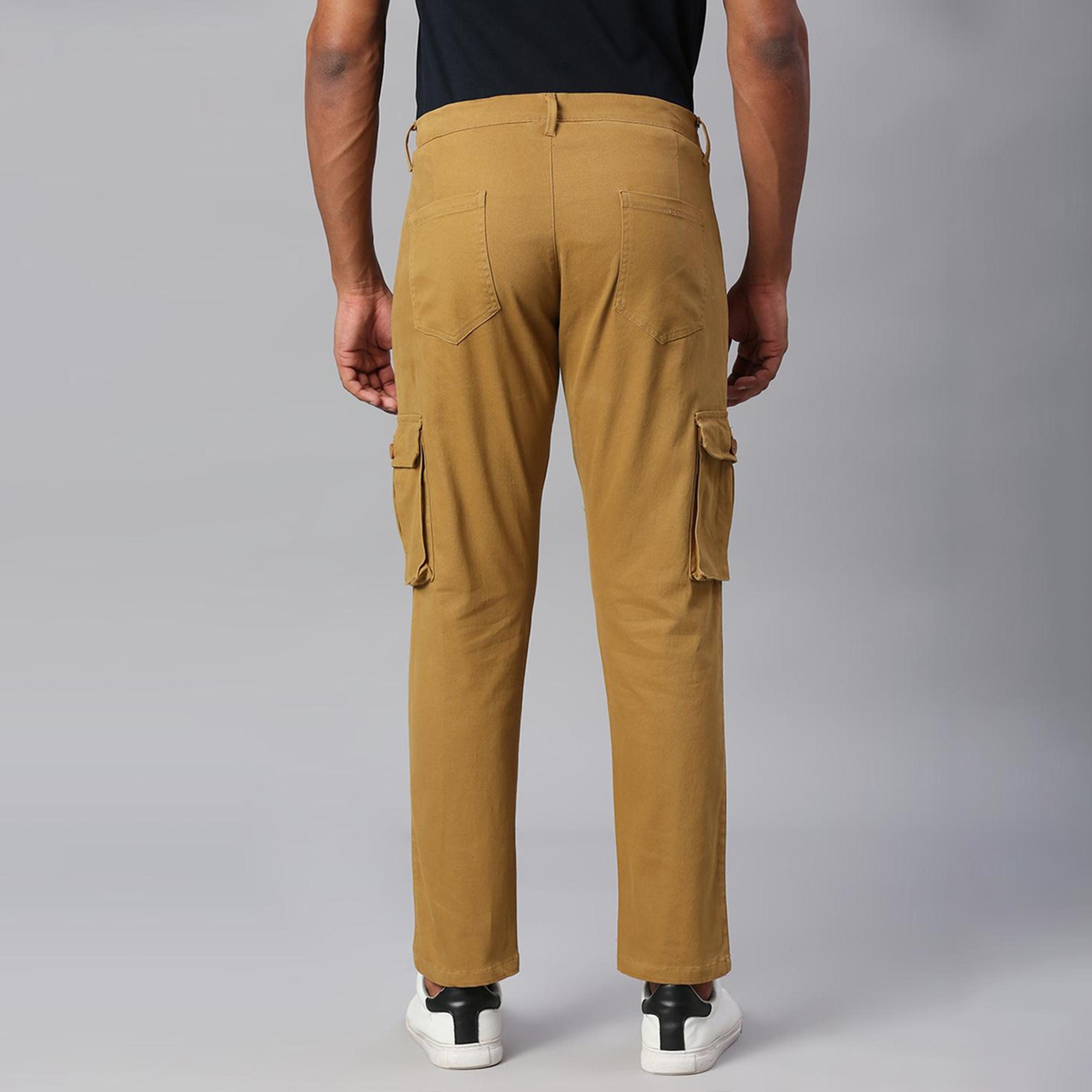 دينيس لينغو× ستايلي-  بنطال كارغو قطني مدبب-men-clothing-bottoms-trousersandchinos-trousers-image-4