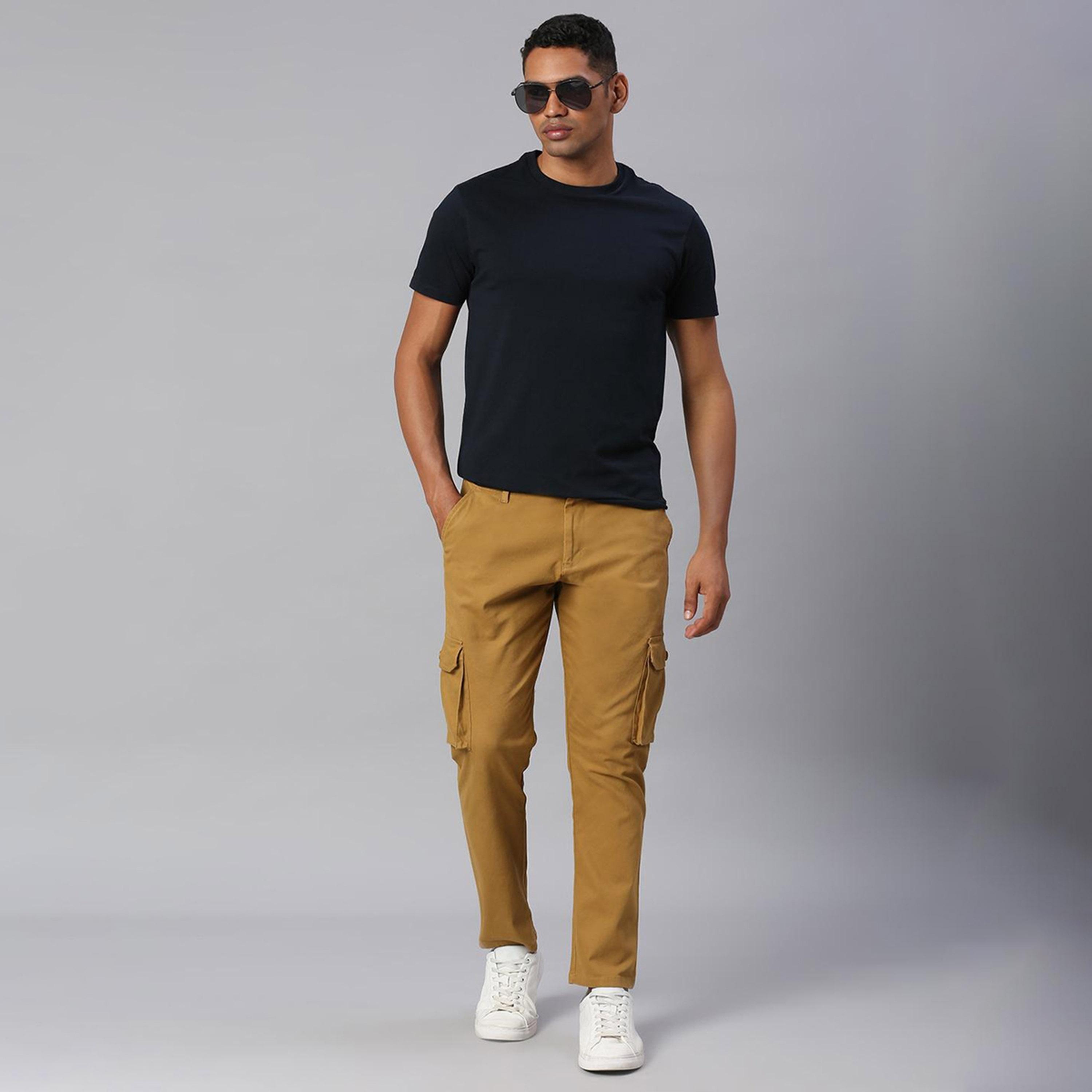دينيس لينغو× ستايلي-  بنطال كارغو قطني مدبب-men-clothing-bottoms-trousersandchinos-trousers-image-6