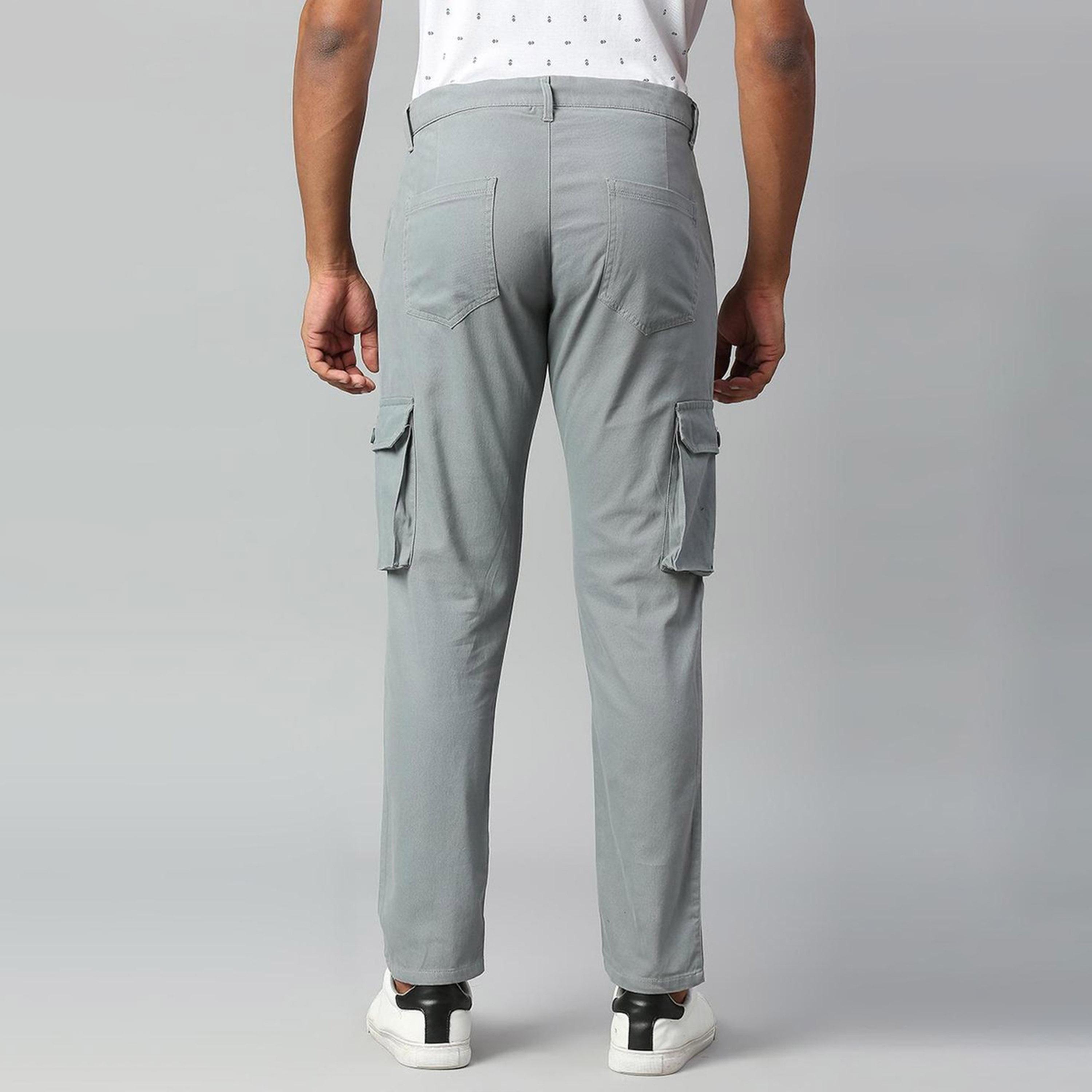 Dennis Lingo X Styli Tapered Fit Cotton Cargos Trousers-men-clothing-bottoms-trousersandchinos-trousers-image-2