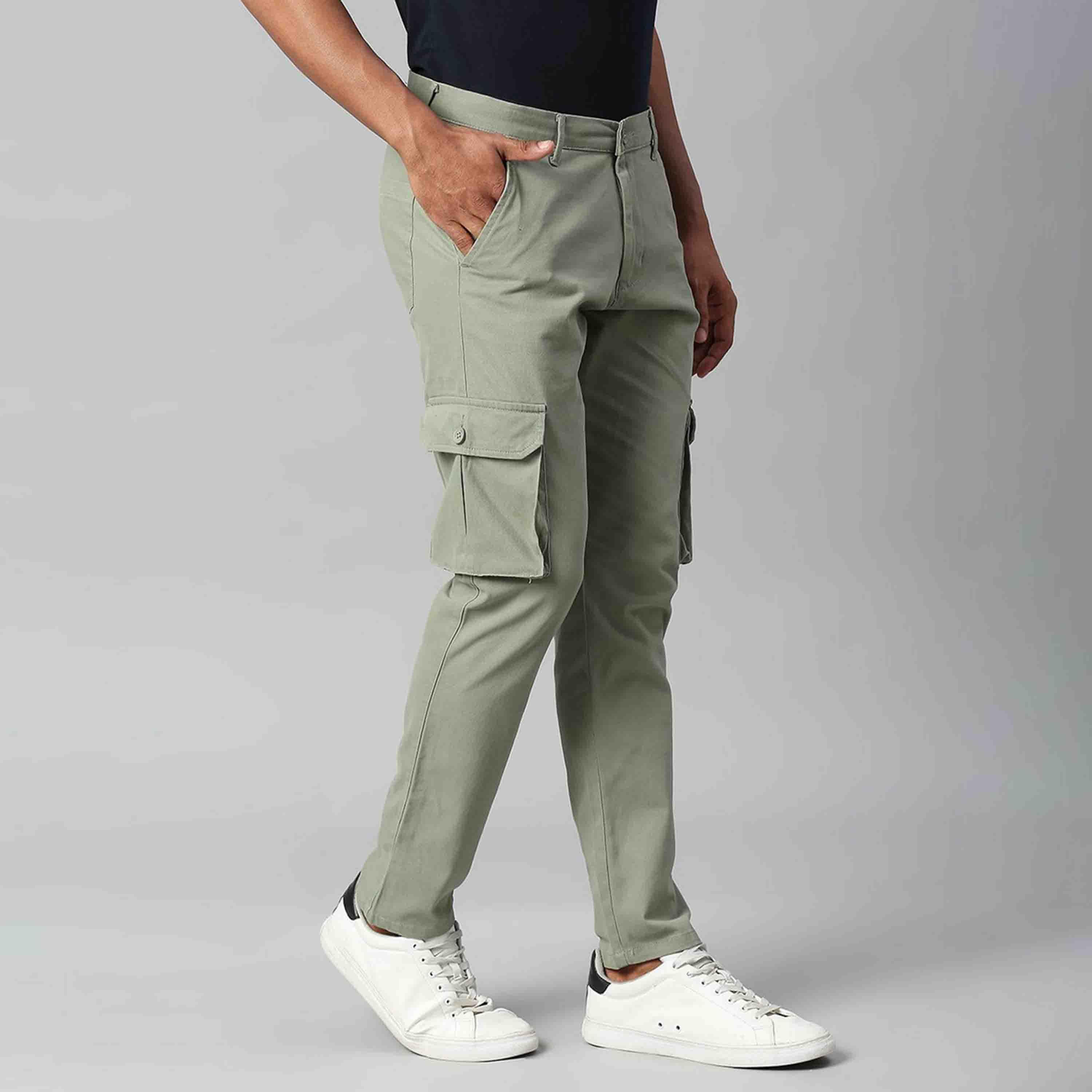 Dennis Lingo X Styli Tapered Fit Cotton Cargos Trousers-men-clothing-bottoms-trousersandchinos-trousers-image-3