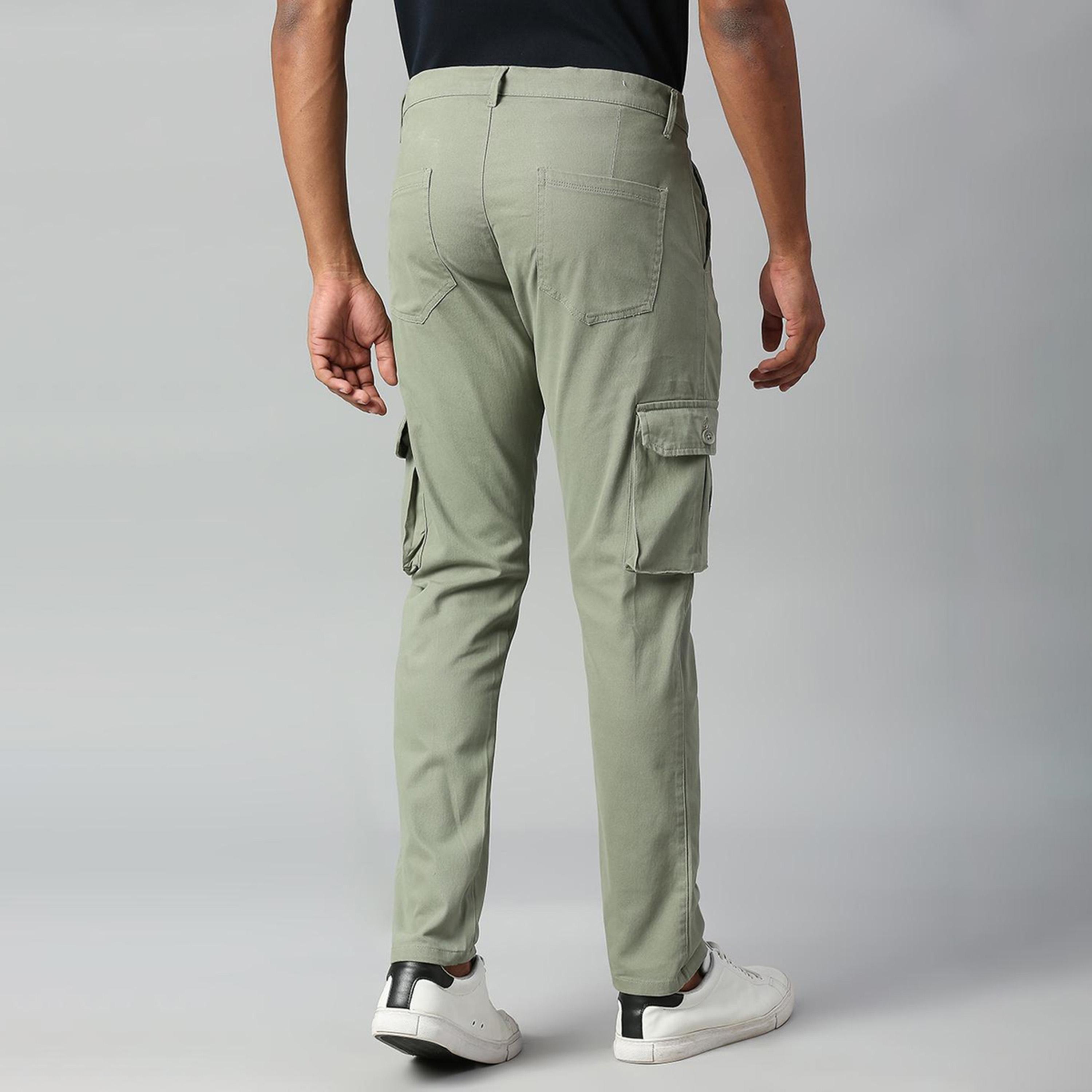 دينيس لينغو× ستايلي-  بنطال كارغو قطني مدبب-men-clothing-bottoms-trousersandchinos-trousers-image-4