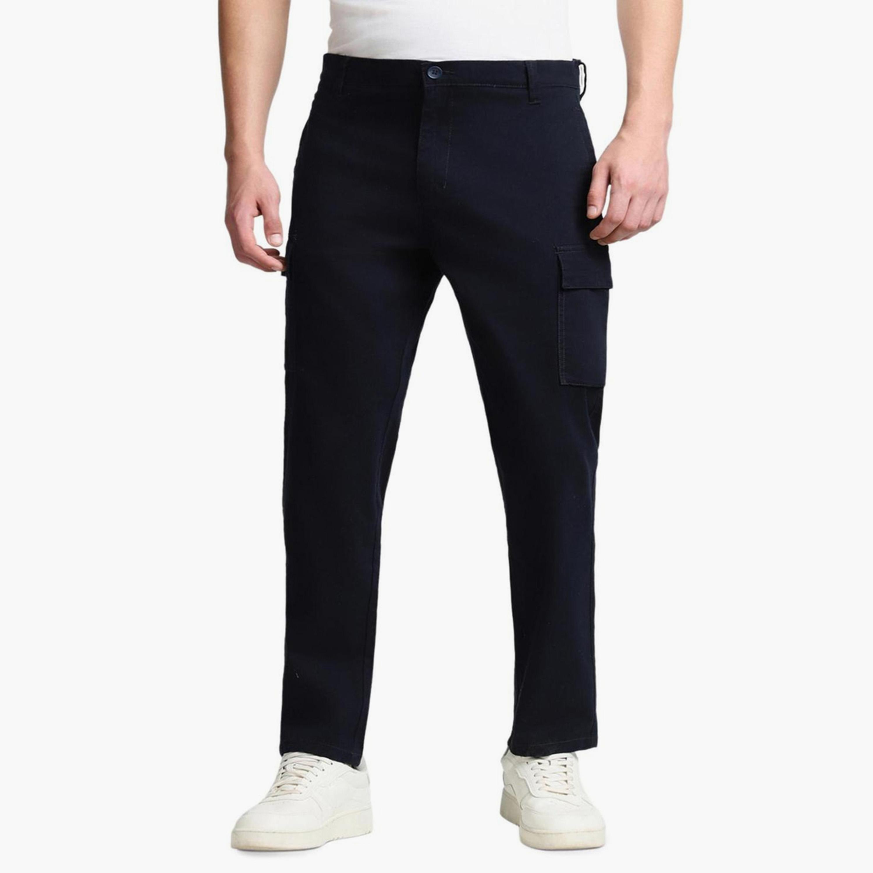 دينيس لينغو× ستايلي-  بنطال كارغو ملائم لشكل الجسم بدون من التجاعيد-men-clothing-bottoms-trousersandchinos-trousers-image-5
