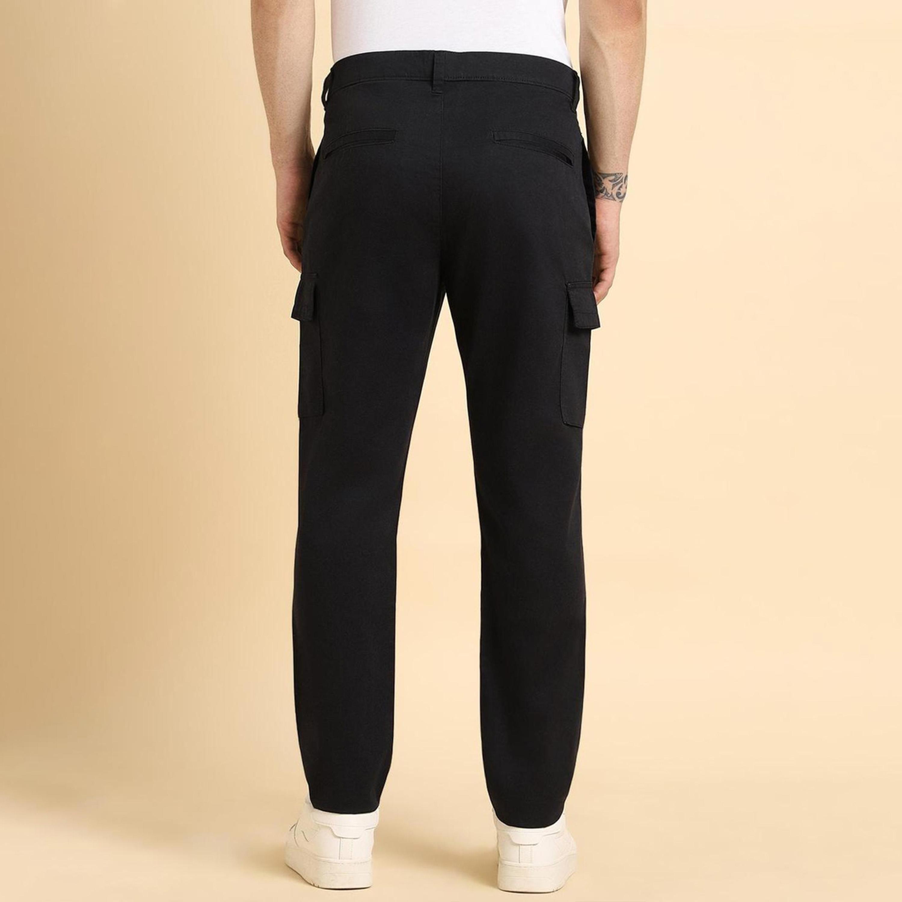 دينيس لينغو× ستايلي-  بنطال كارغو تناسب سليم-men-clothing-bottoms-trousersandchinos-trousers-image-5