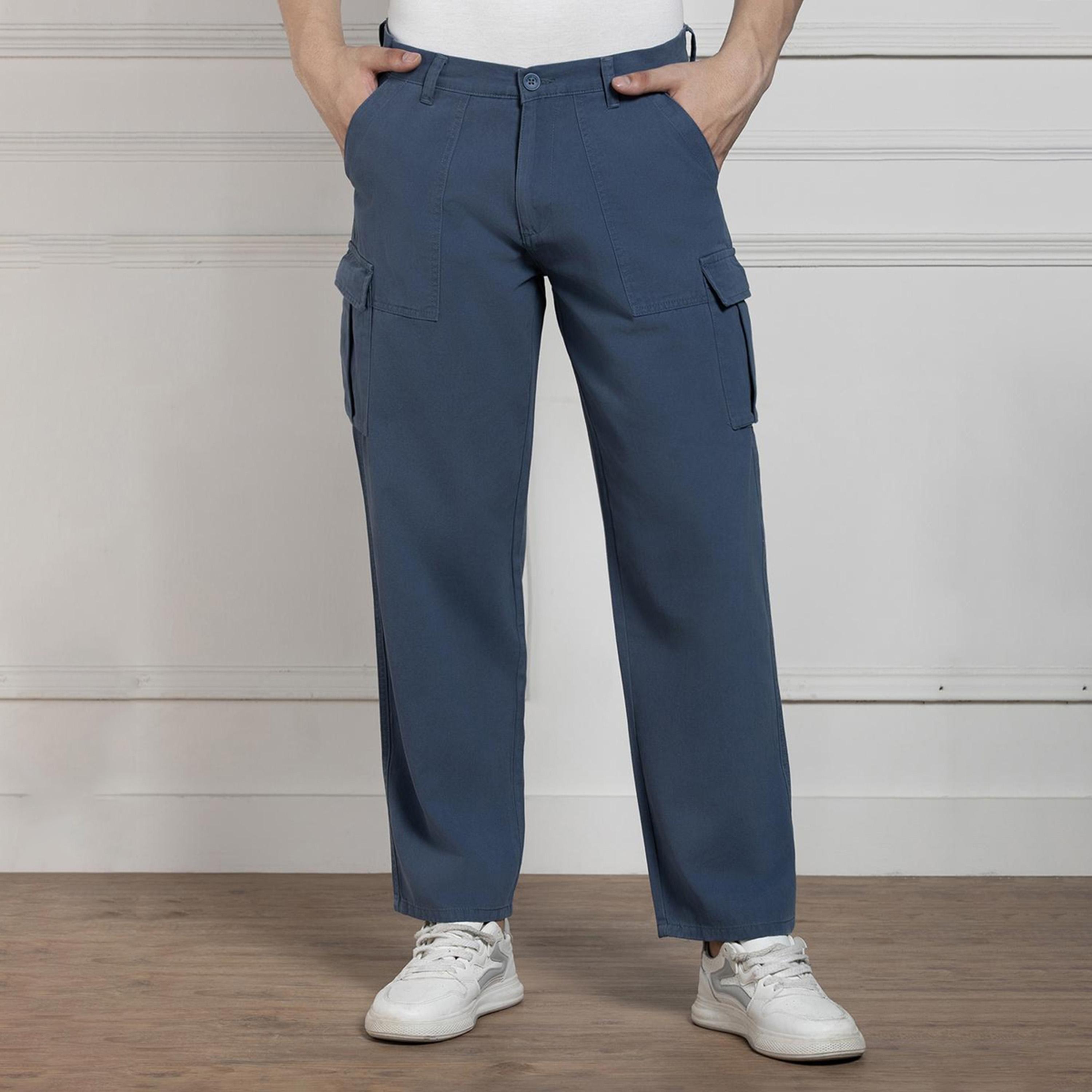 Dennis Lingo X Styli Loose Fit Cargos Trousers-men-clothing-bottoms-trousersandchinos-trousers-image-1