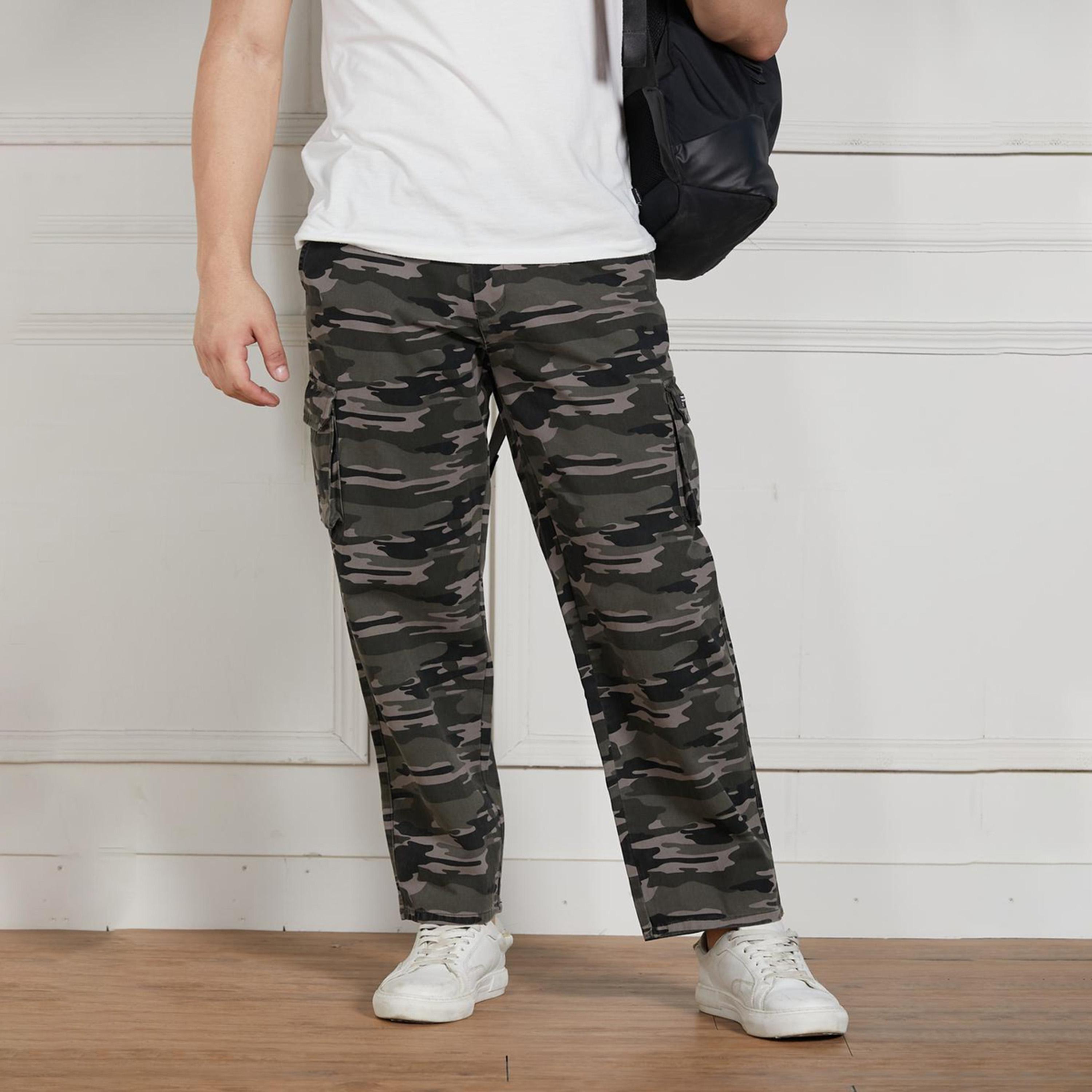 Dennis Lingo X Styli Camouflage Printed Loose Fit Cargos Trousers-men-clothing-bottoms-joggers-image-1