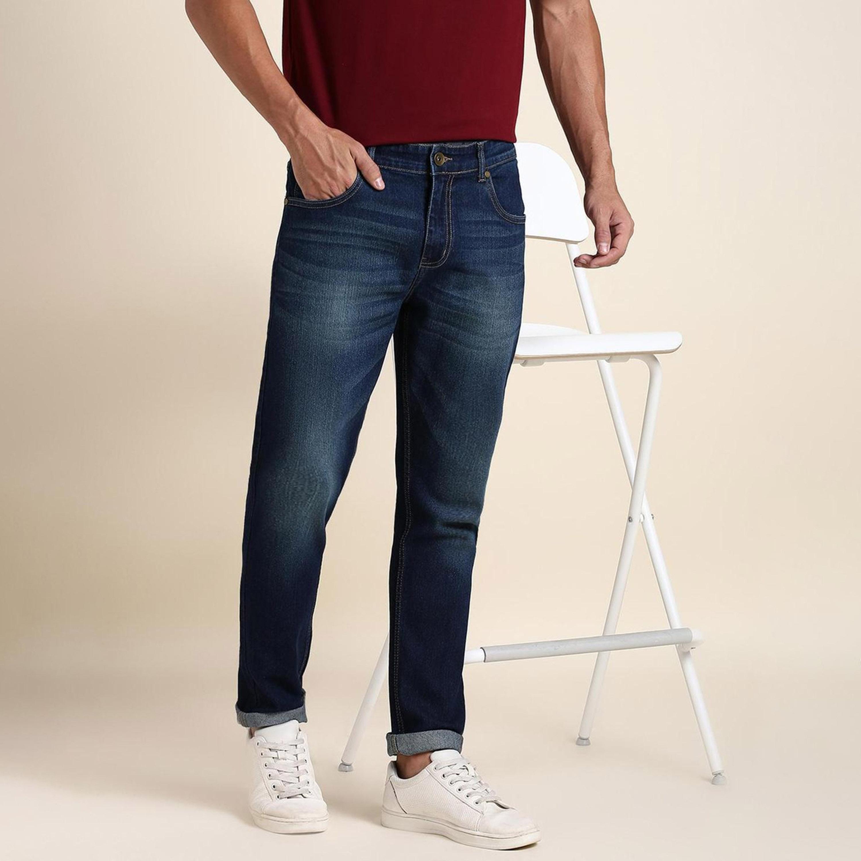 Dennis Lingo X Styli Mid-Rise Slim Fit Light Fade Stretchable Jeans-men-clothing-bottoms-jeans-image-2