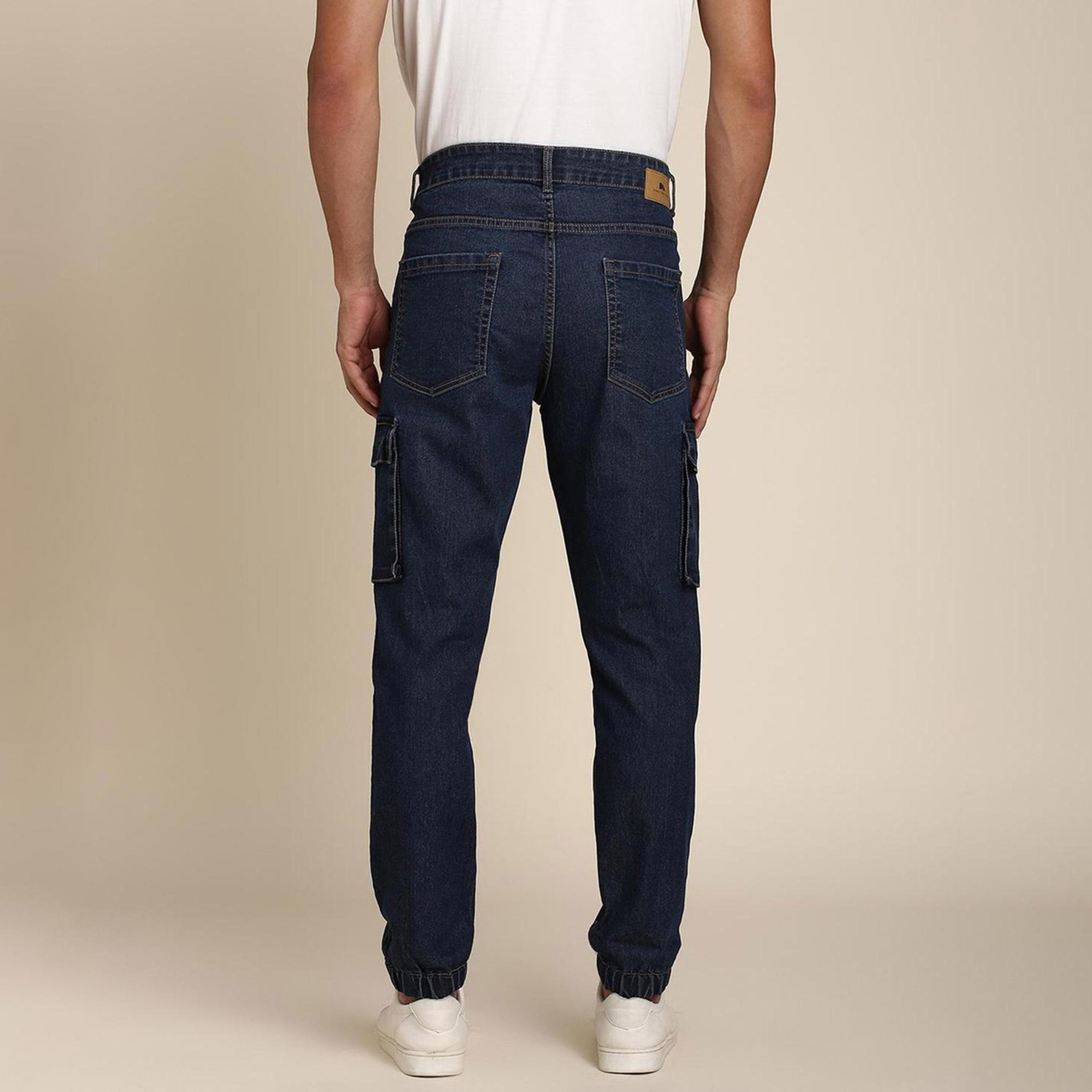 دينيس لينغو× ستايلي-  بنطال جينز جوغرز مطاطي-men-clothing-bottoms-jeans-image-2