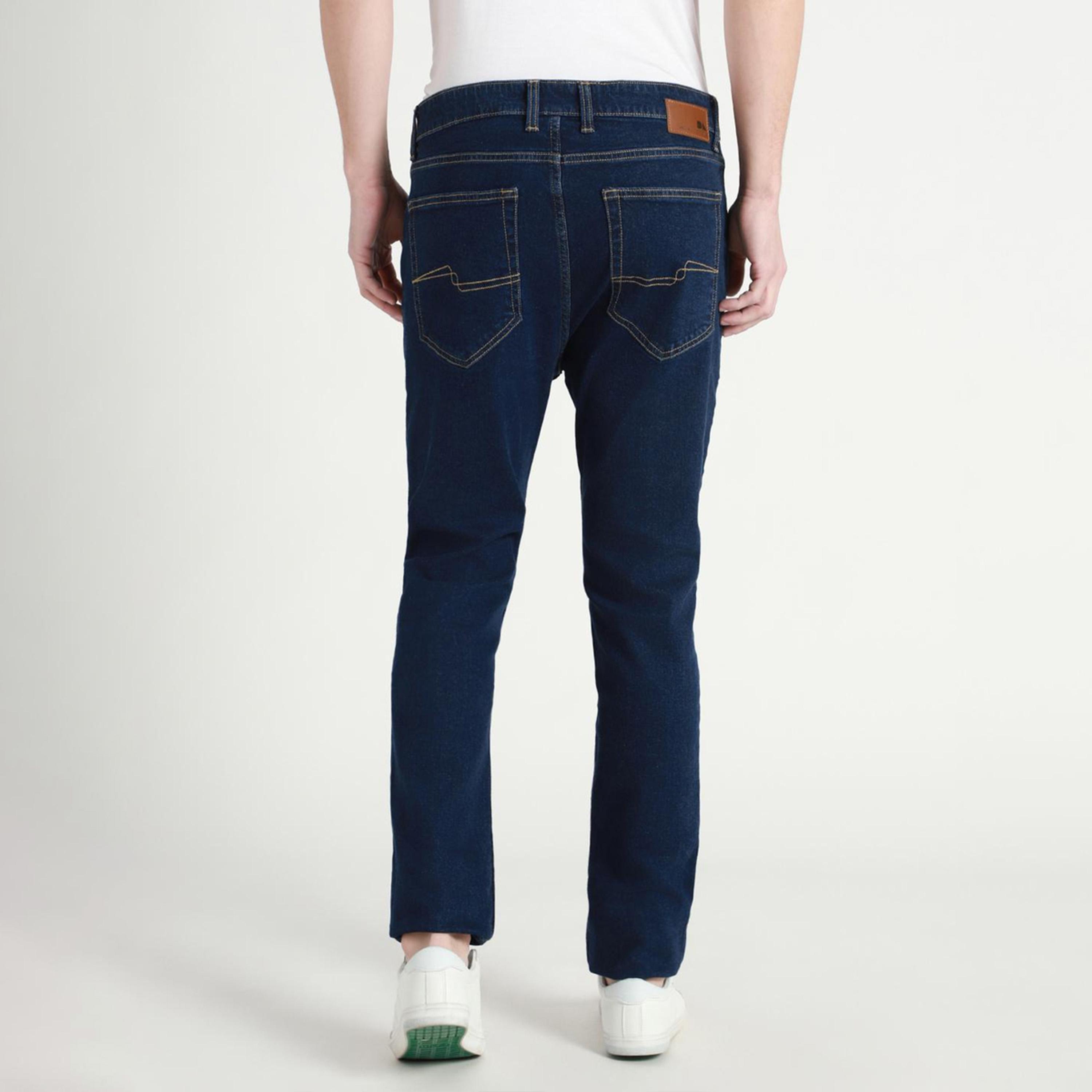 Dennis Lingo X Styli Clean Look Mid-Rise Cotton Tapered Fit Stretchable Jeans-men-clothing-bottoms-jeans-image-3