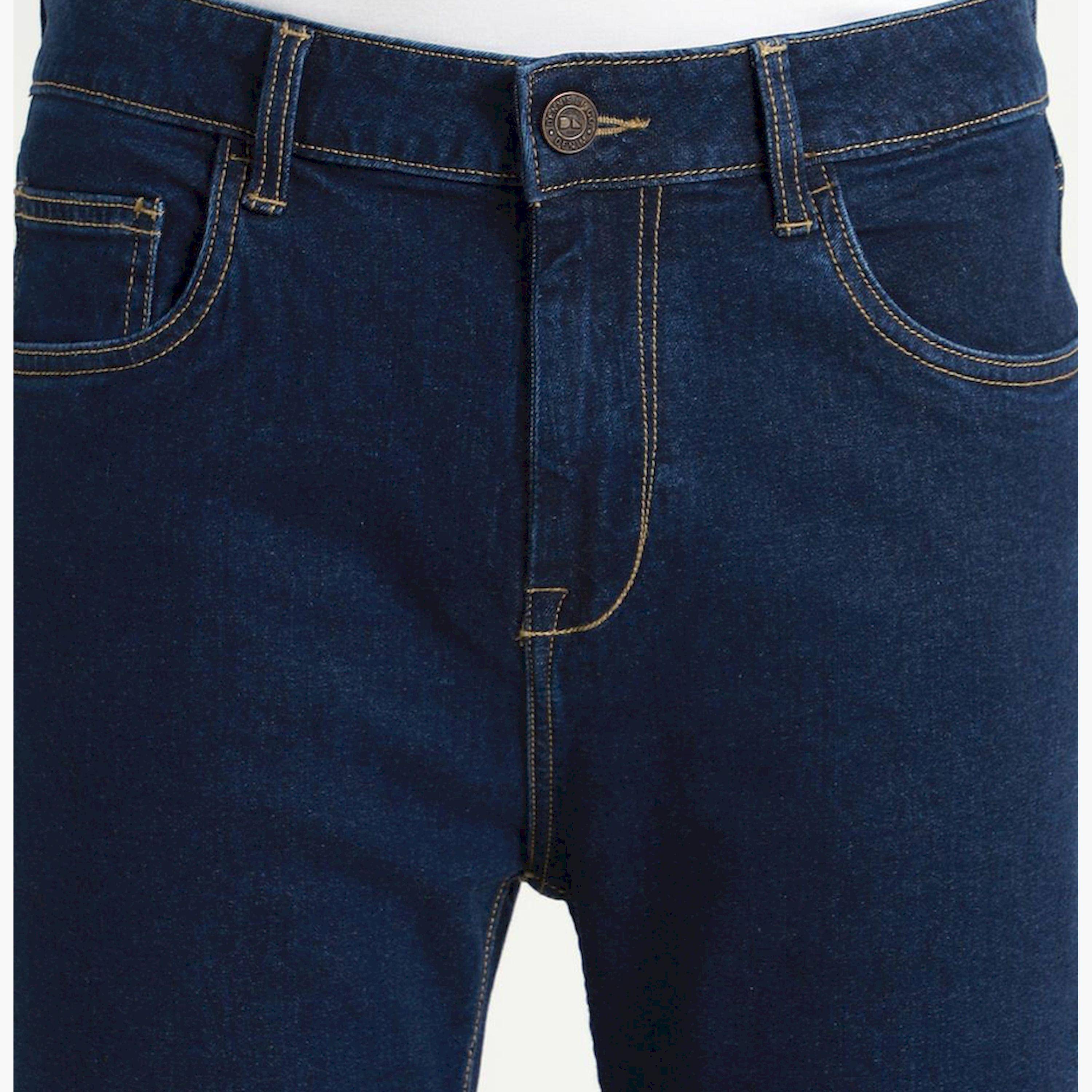 Dennis Lingo X Styli Clean Look Mid-Rise Cotton Tapered Fit Stretchable Jeans-men-clothing-bottoms-jeans-image-4