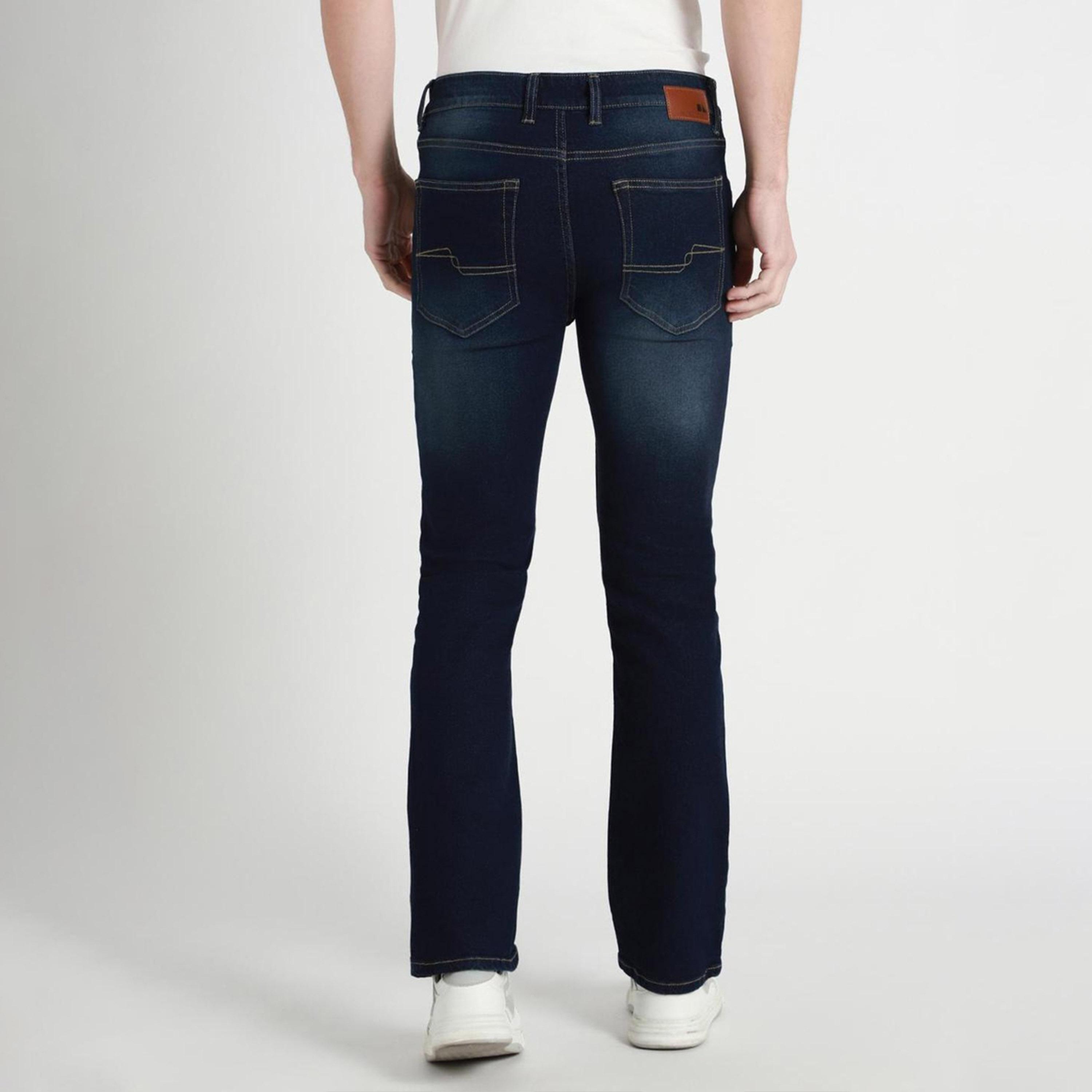 Dennis Lingo X Styli Bootcut Clean Look Cotton Jeans-men-clothing-bottoms-jeans-image-4