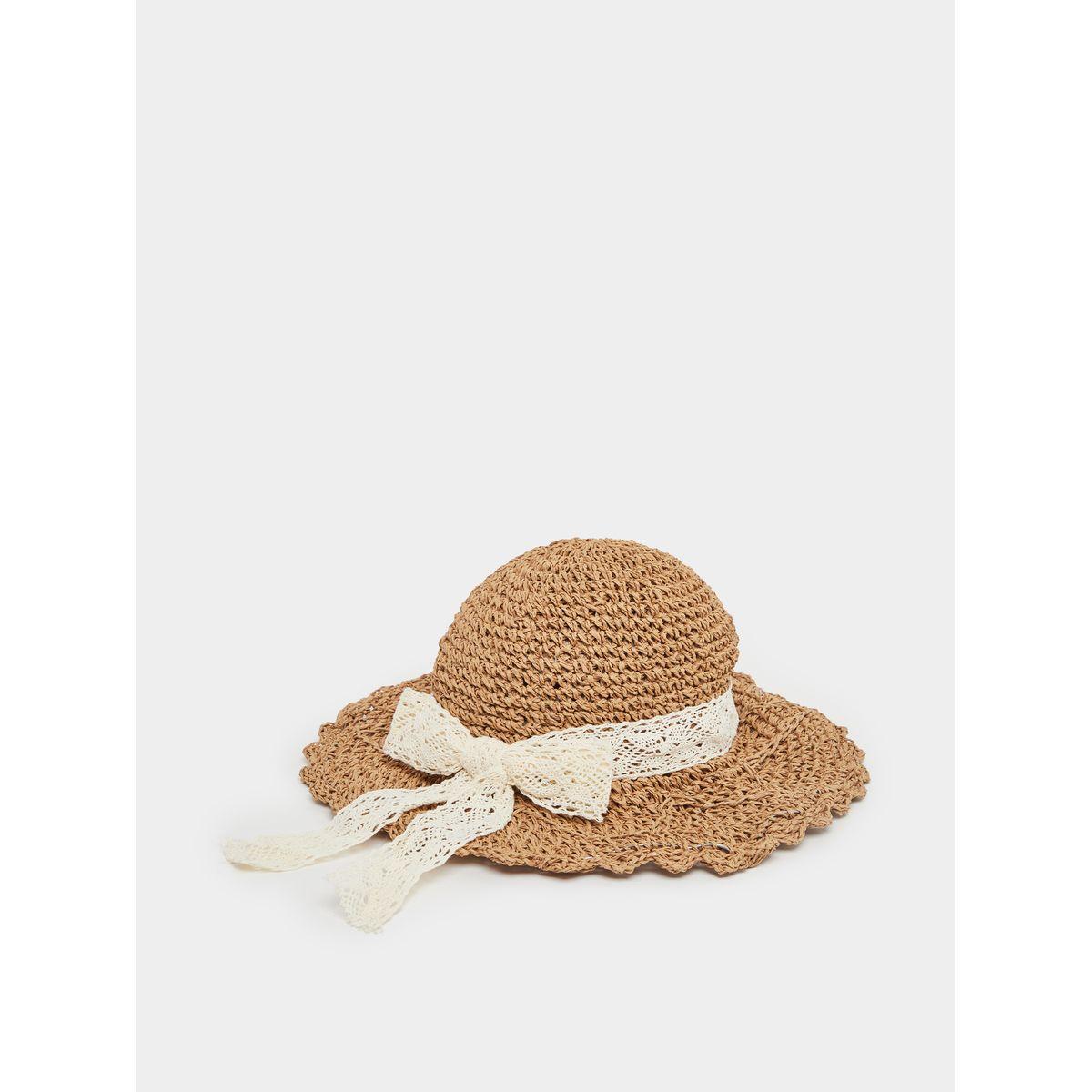 Styli Straw Hat with Lace Detail-women-clothingaccessories-capsandhats-image-3